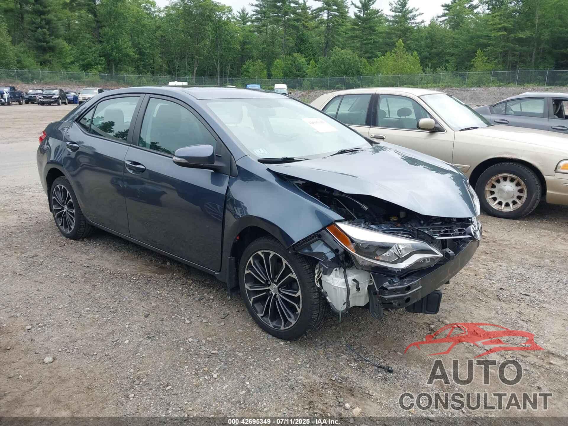 TOYOTA COROLLA 2016 - 2T1BURHE0GC489680