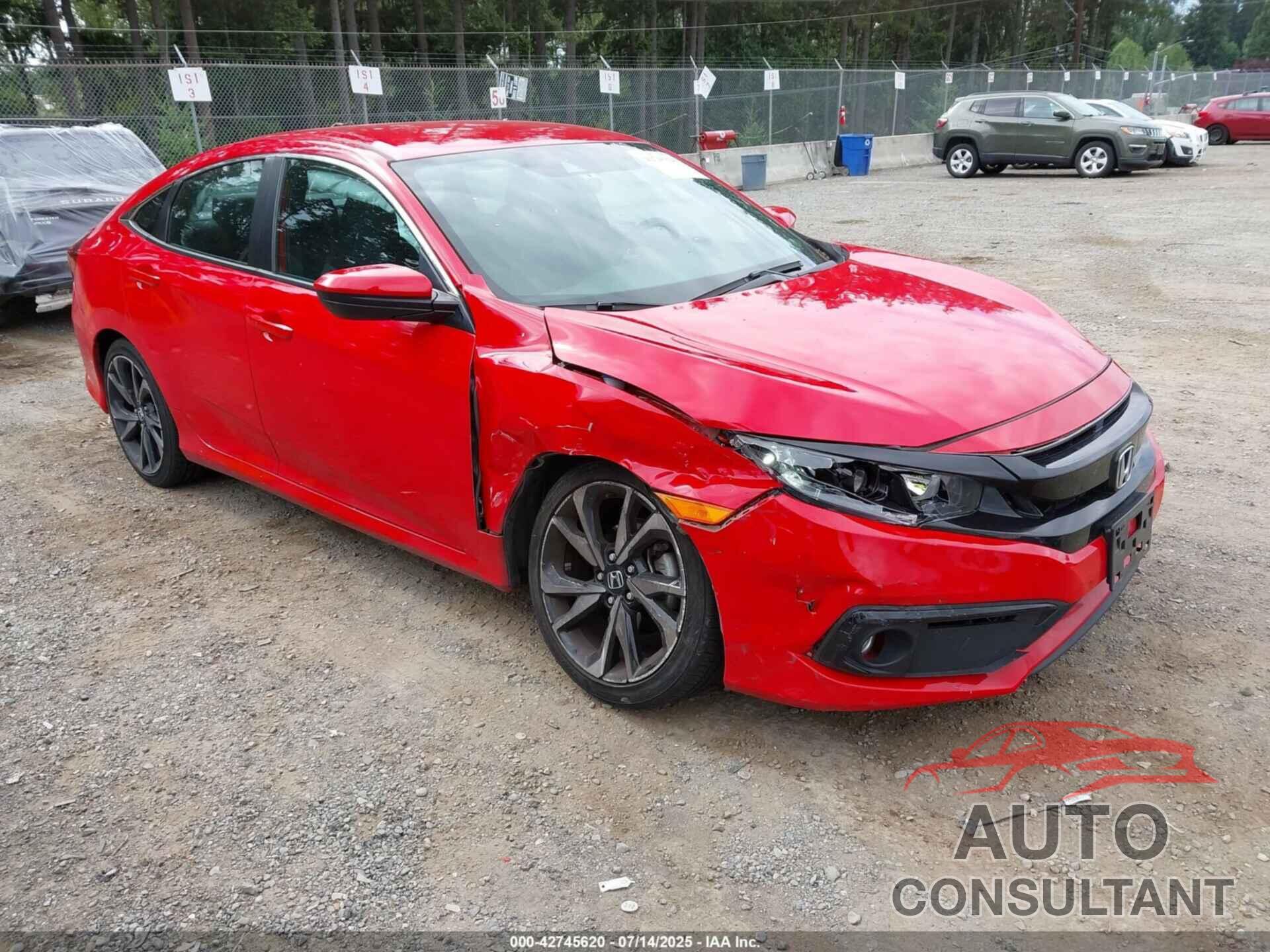 HONDA CIVIC 2021 - 2HGFC2F82MH514820