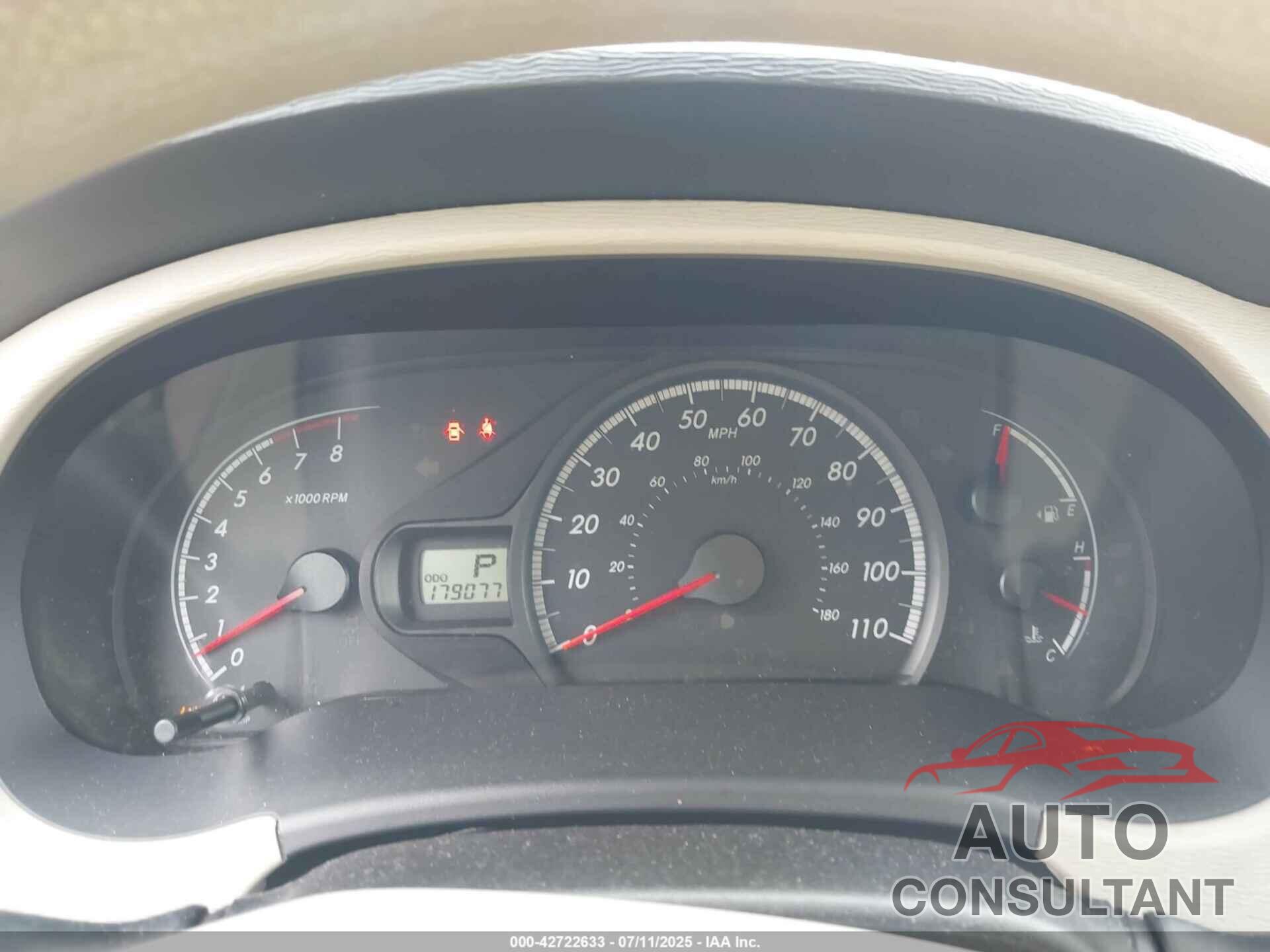 TOYOTA SIENNA 2013 - 5TDKK3DC8DS317309