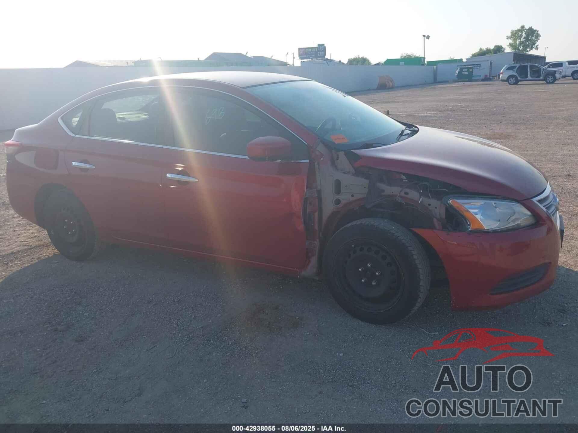 NISSAN SENTRA 2014 - 3N1AB7AP6EY254850