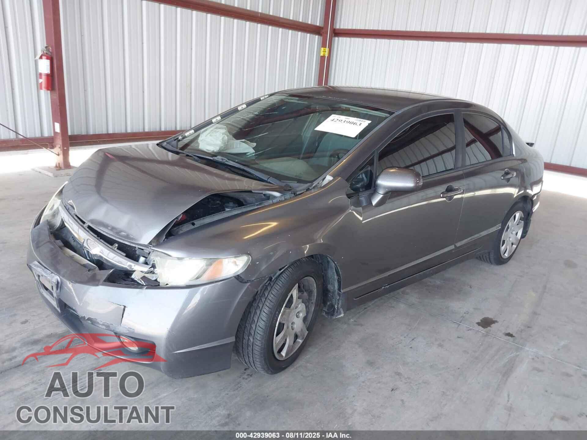 HONDA CIVIC 2010 - 19XFA1F5XAE081016