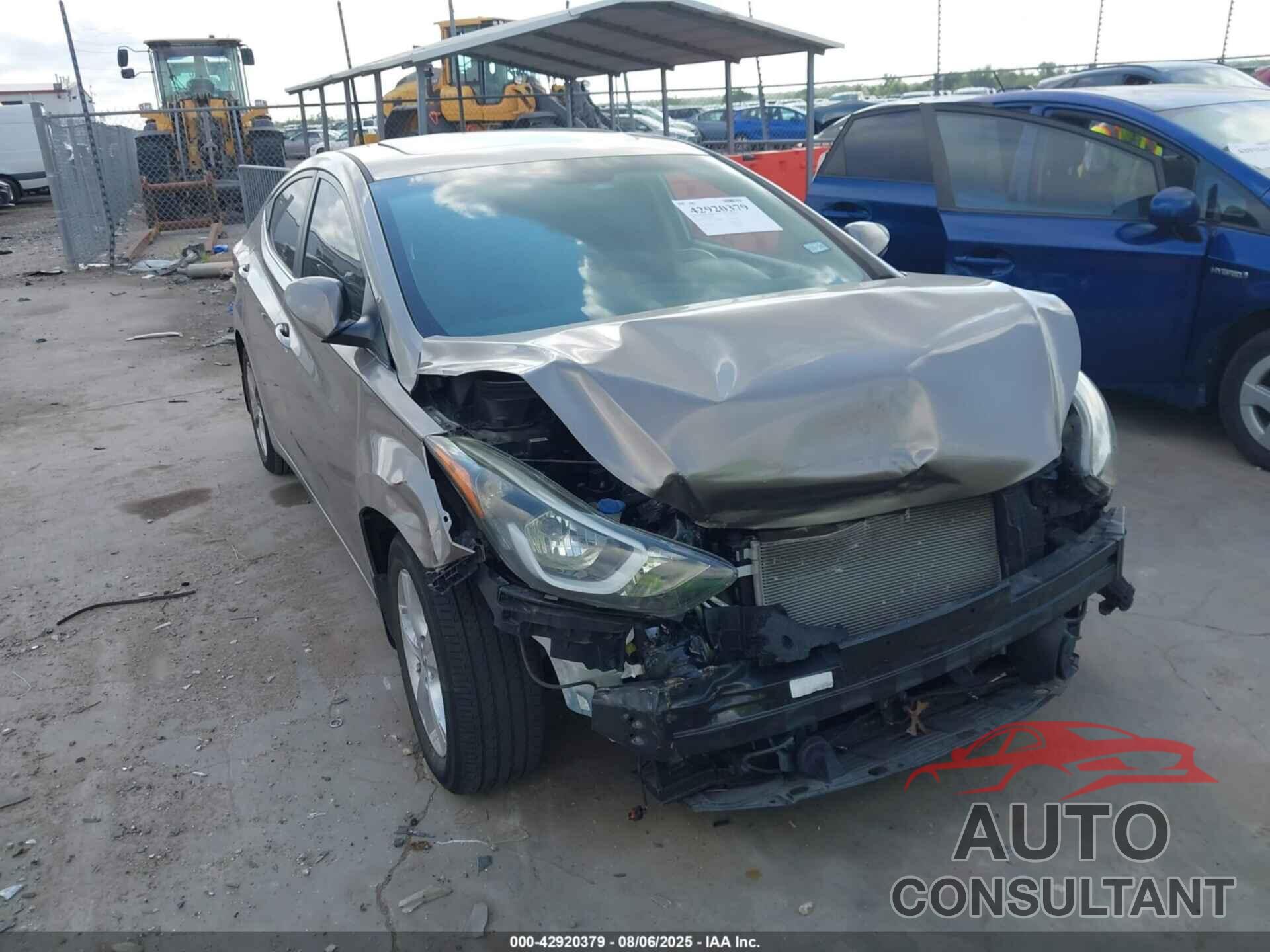 HYUNDAI ELANTRA 2016 - 5NPDH4AE1GH688325