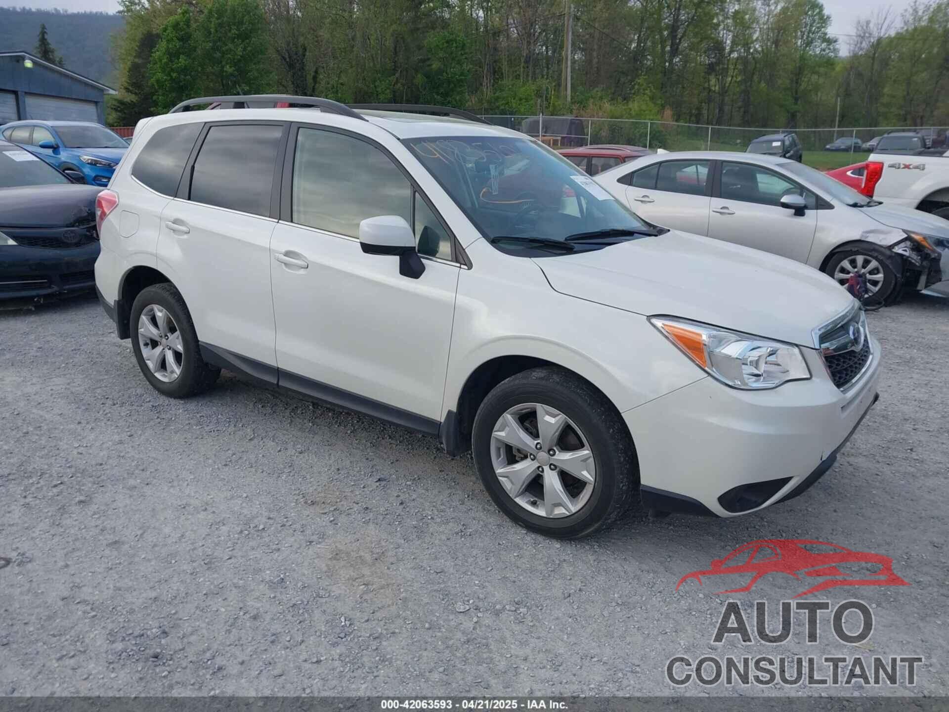SUBARU FORESTER 2015 - JF2SJAHC9FH435654