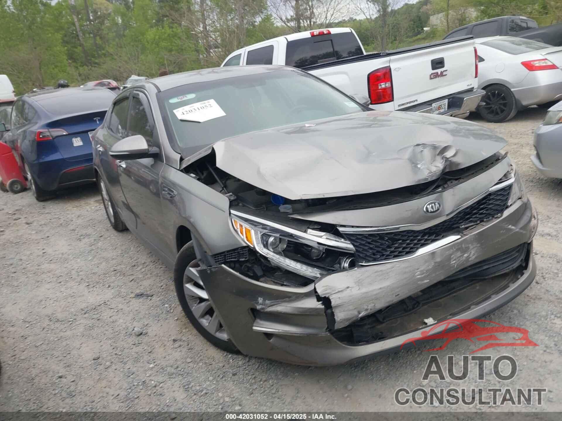 KIA OPTIMA 2016 - 5XXGU4L37GG096931