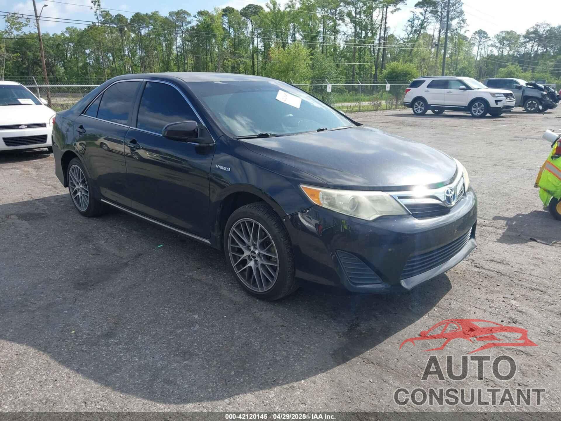 TOYOTA CAMRY HYBRID 2012 - 4T1BD1FK3CU057586