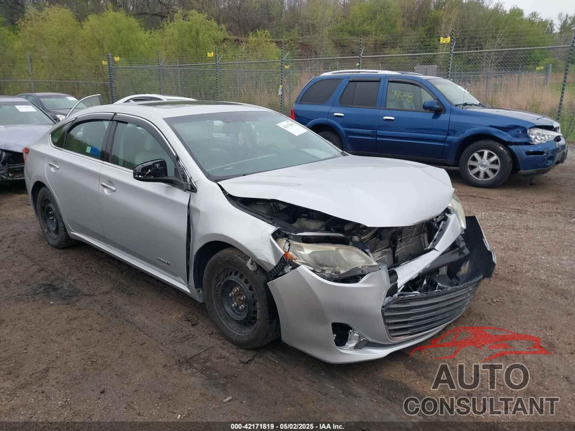 TOYOTA AVALON HYBRID 2013 - 4T1BD1EB5DU013902