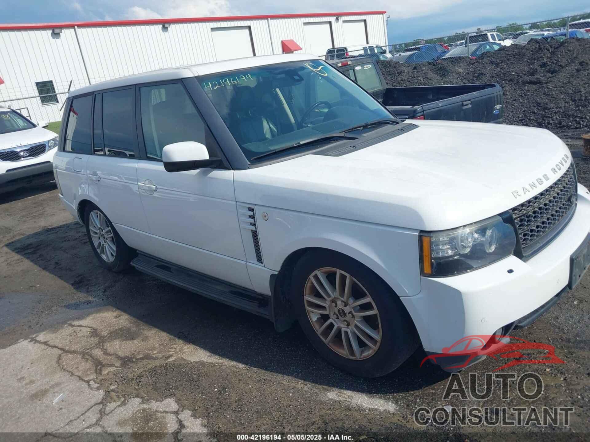 LAND ROVER RANGE ROVER 2012 - SALME1D49CA376905