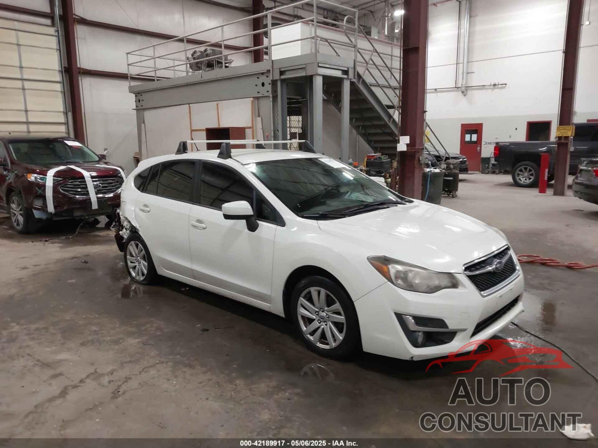 SUBARU IMPREZA 2015 - JF1GPAC64FH272292
