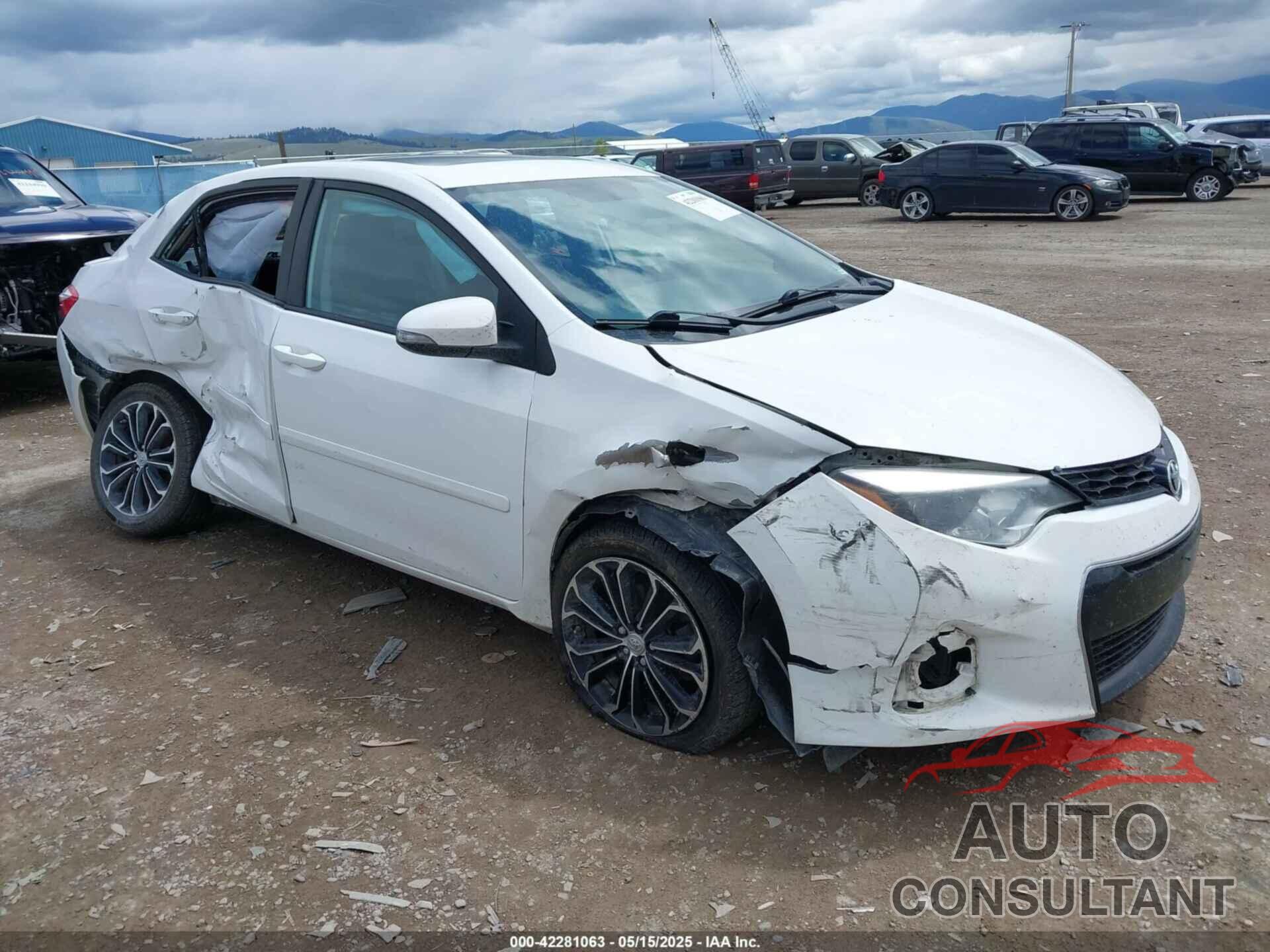 TOYOTA COROLLA 2014 - 5YFBURHE2EP148763