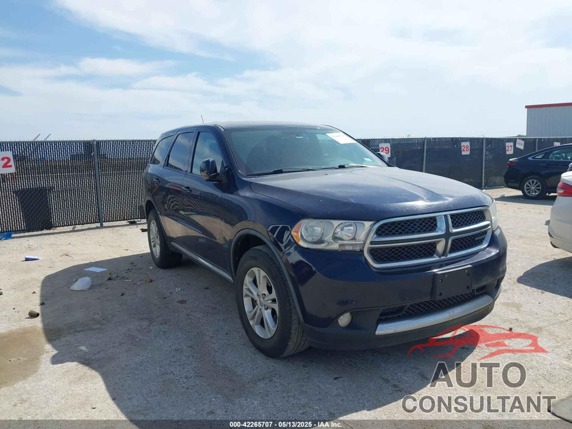 DODGE DURANGO 2012 - 1C4RDHAG7CC197452