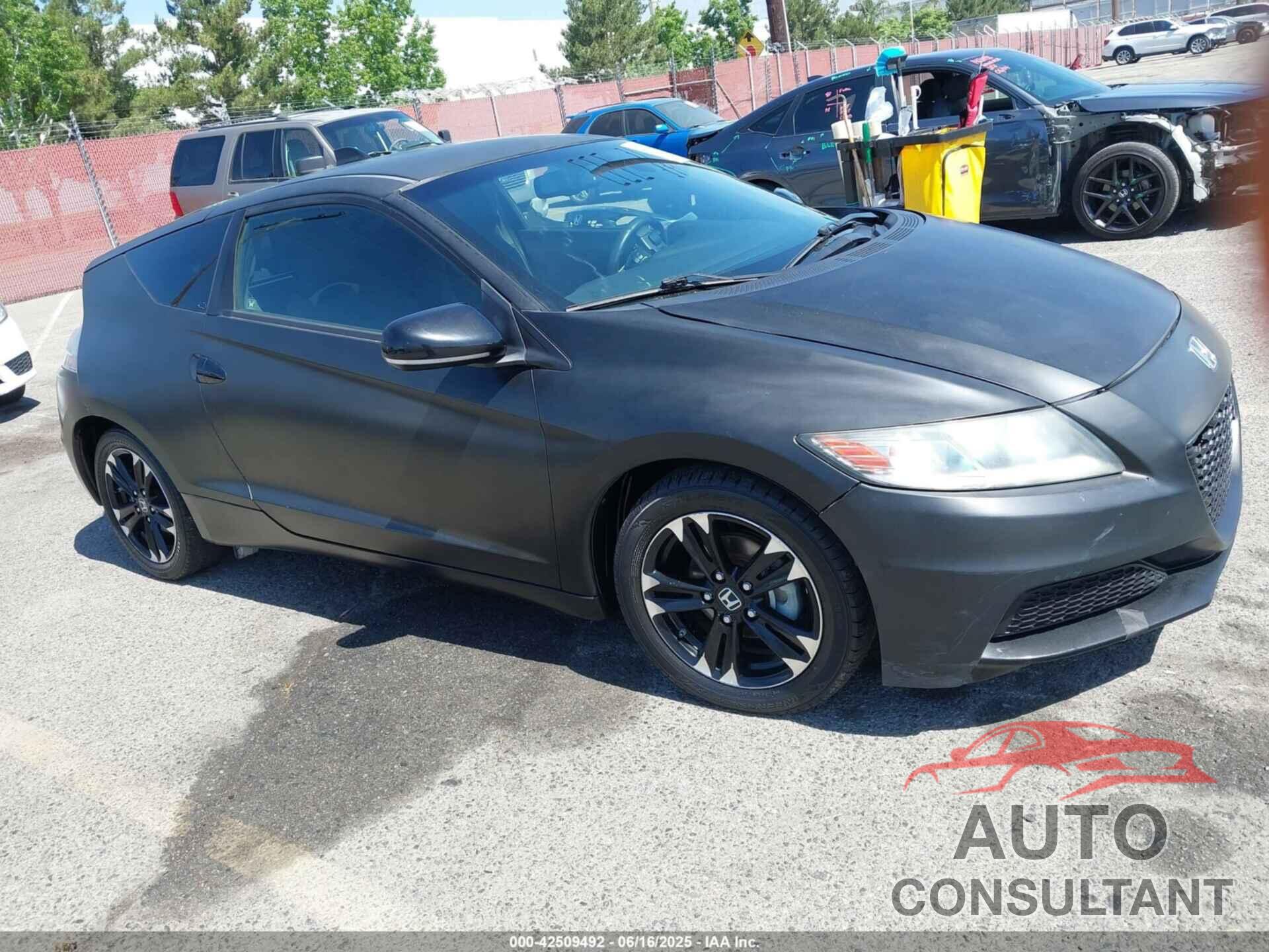 HONDA CR-Z 2013 - JHMZF1D49DS002024
