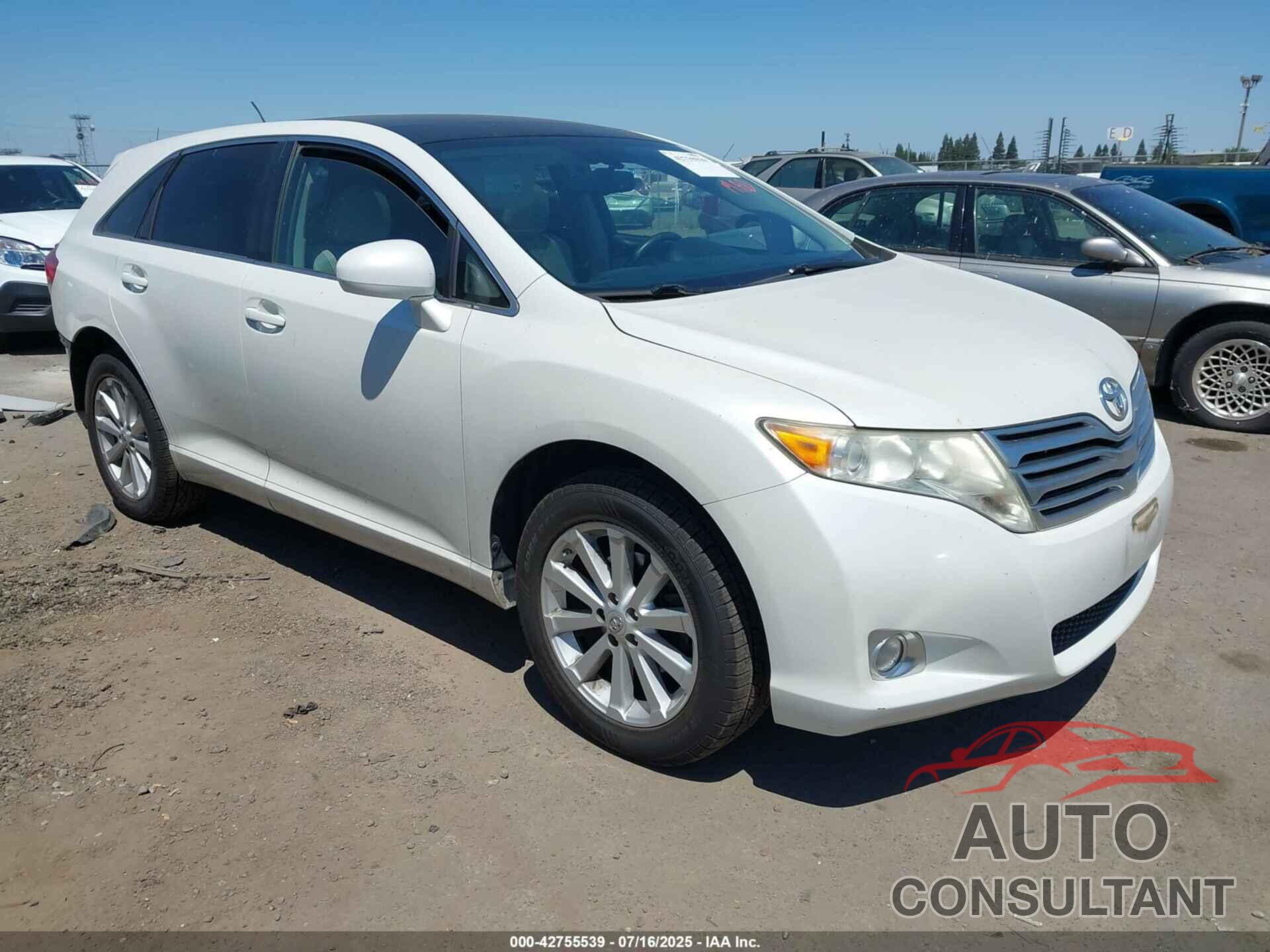 TOYOTA VENZA 2011 - 4T3ZA3BB7BU043348