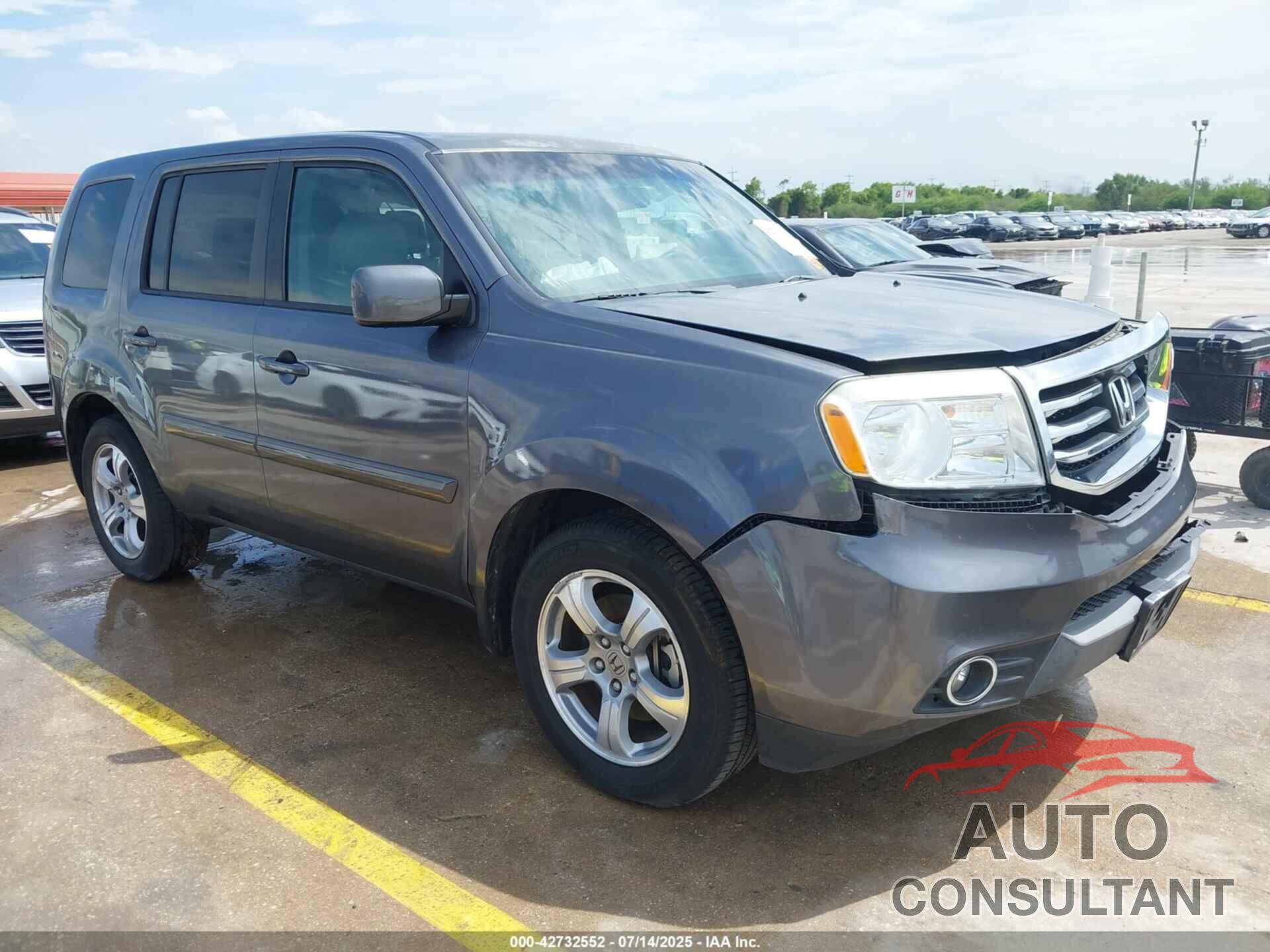 HONDA PILOT 2013 - 5FNYF4H53DB077414