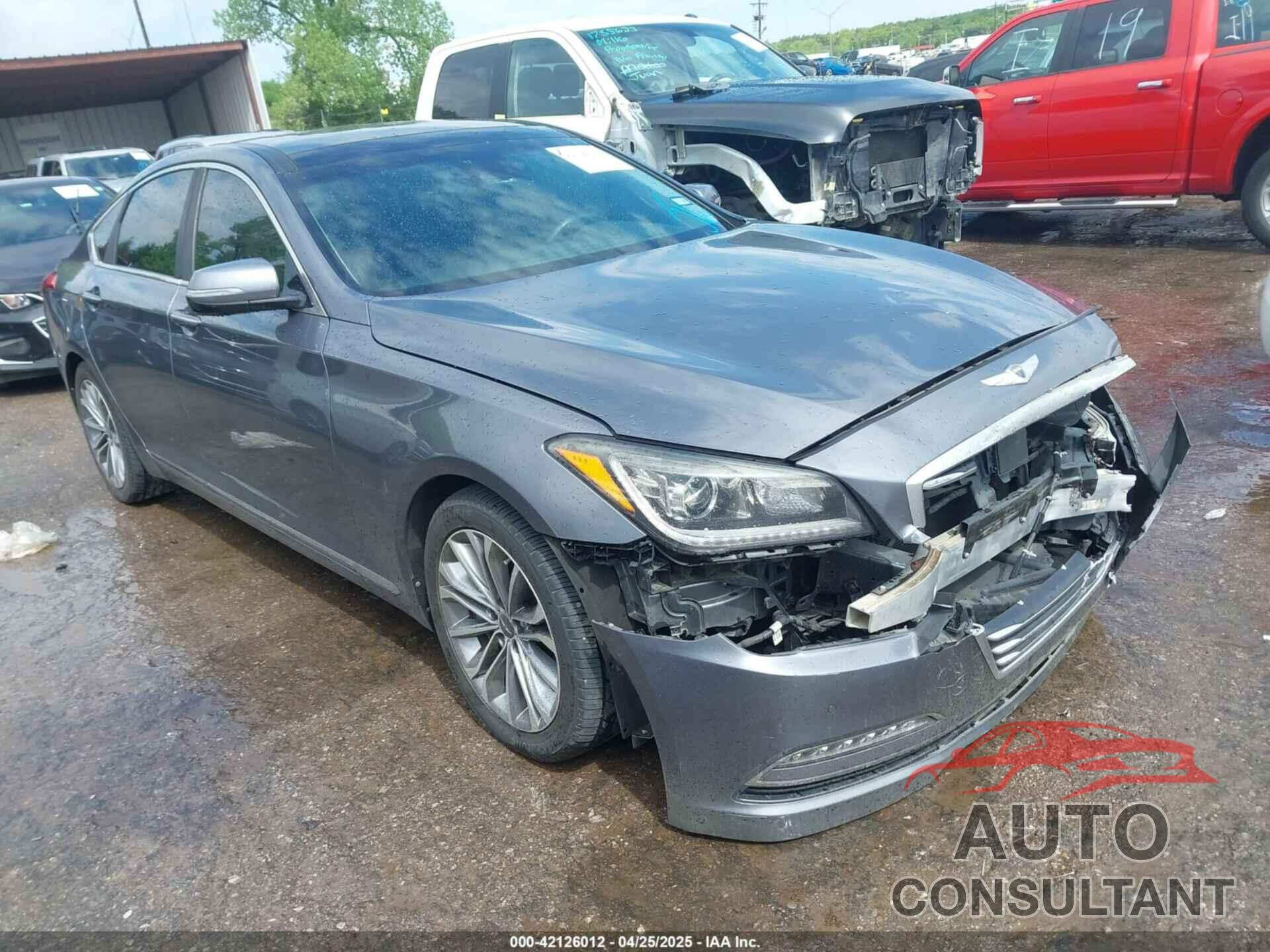 HYUNDAI GENESIS 2016 - KMHGN4JE7GU106445