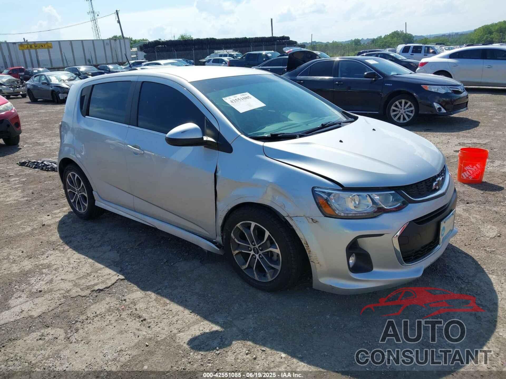 CHEVROLET SONIC 2020 - 1G1JD6SB2L4103288