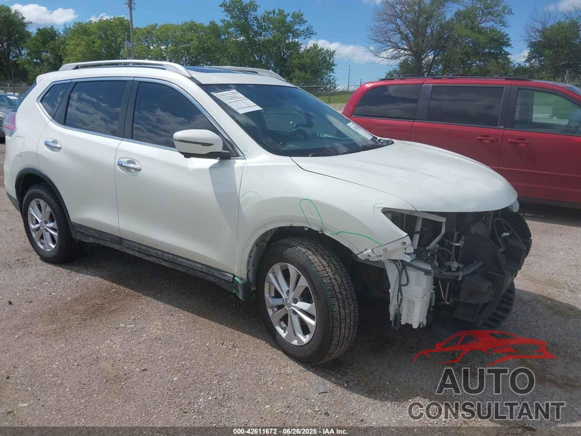 NISSAN ROGUE 2016 - 5N1AT2MV5GC737387