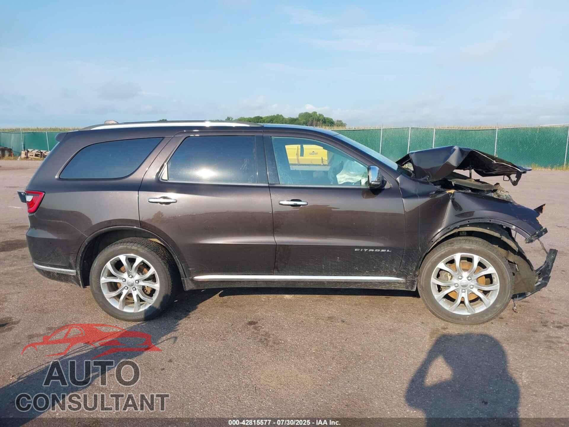 DODGE DURANGO 2017 - 1C4RDJEG0HC652876