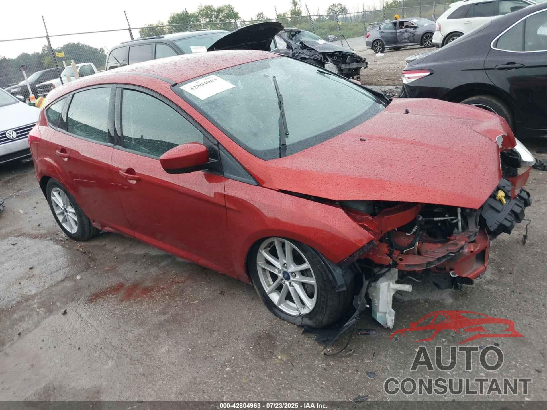 FORD FOCUS 2018 - 1FADP3K29JL238738