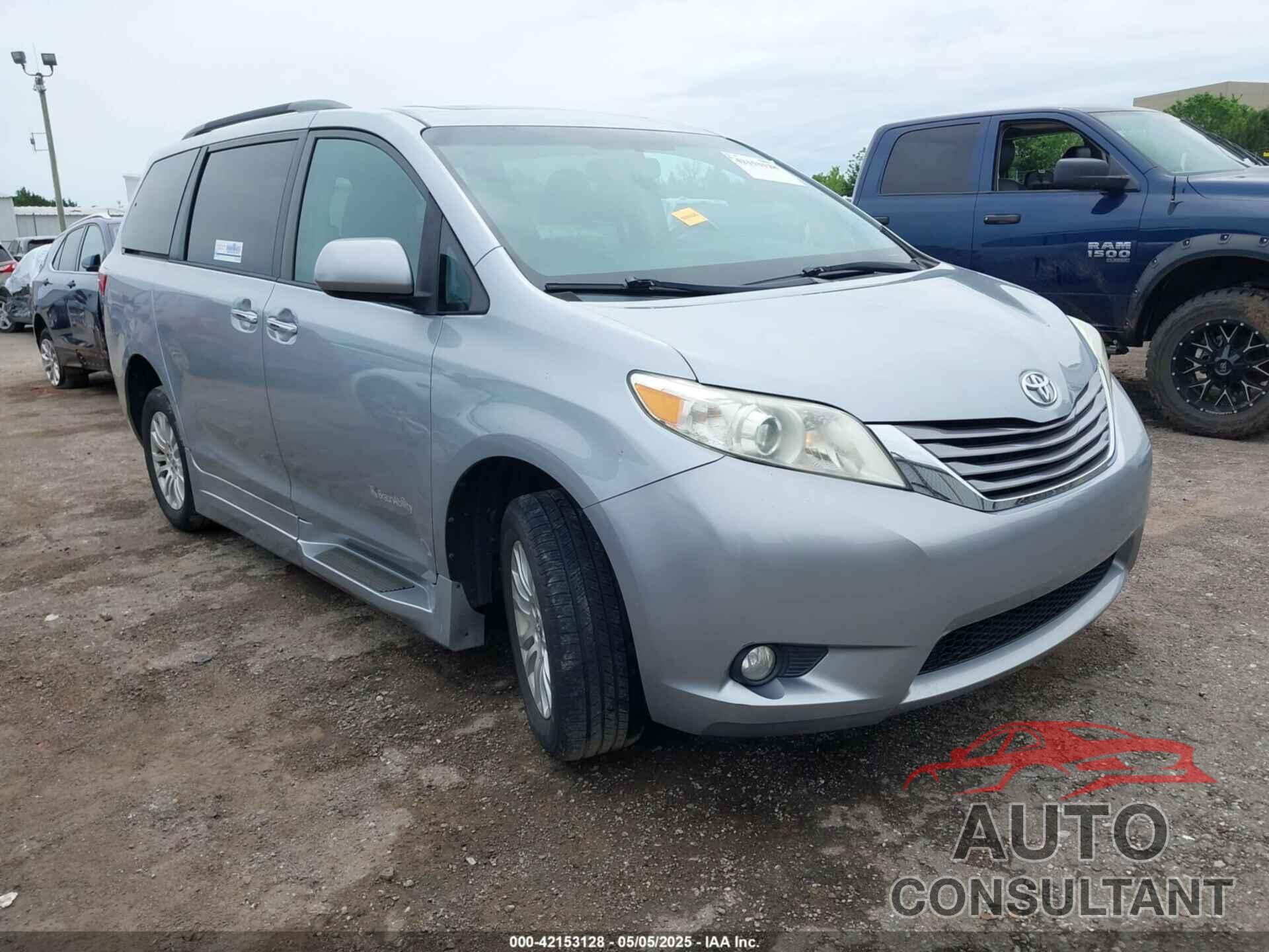 TOYOTA SIENNA 2016 - 5TDYK3DCXGS697249