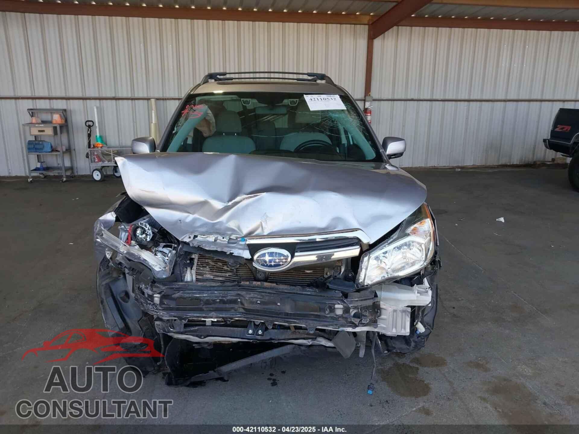 SUBARU FORESTER 2016 - JF2SJAFC8GH510171
