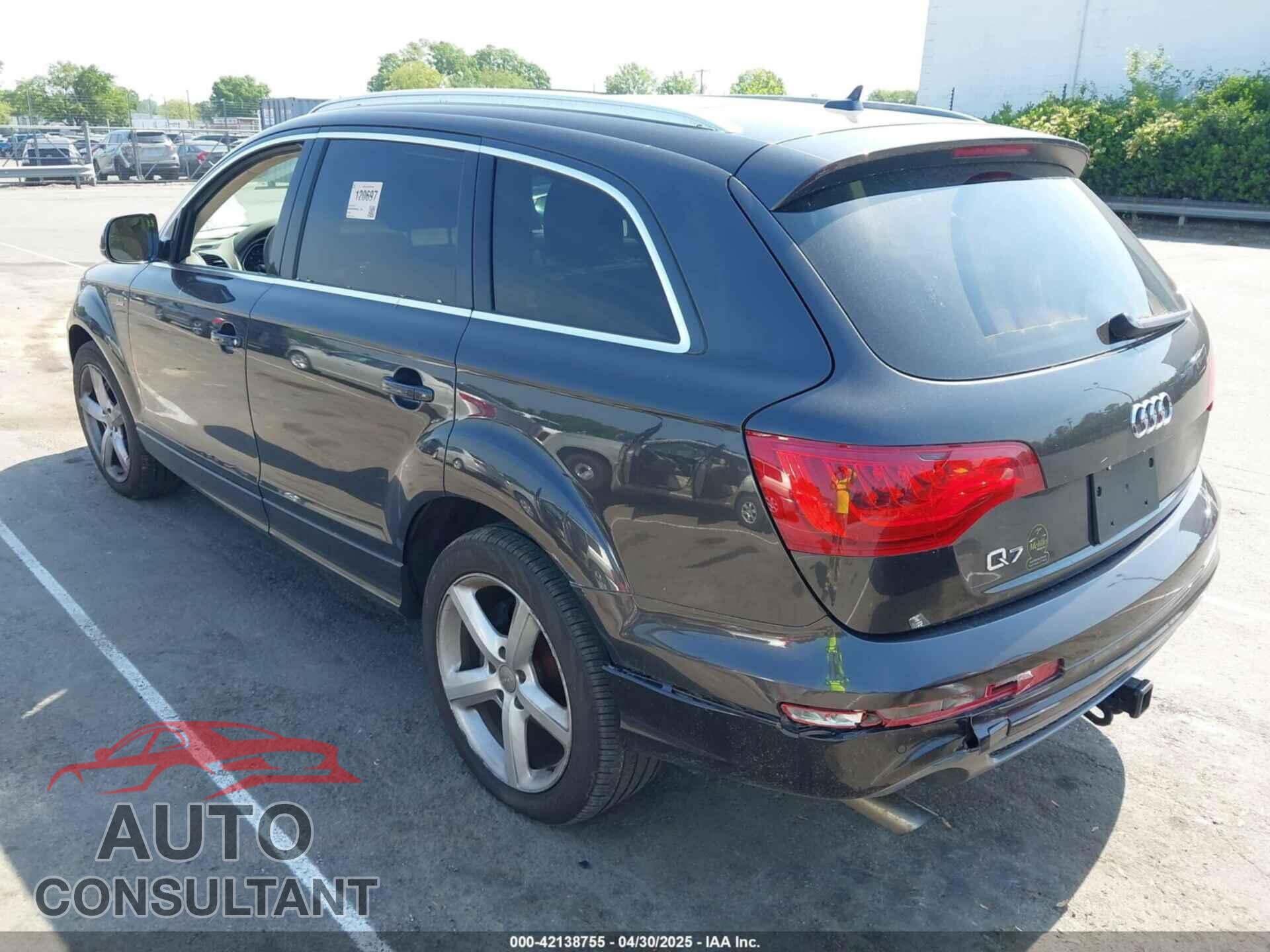 AUDI Q7 2013 - WA1DGAFE2DD007546