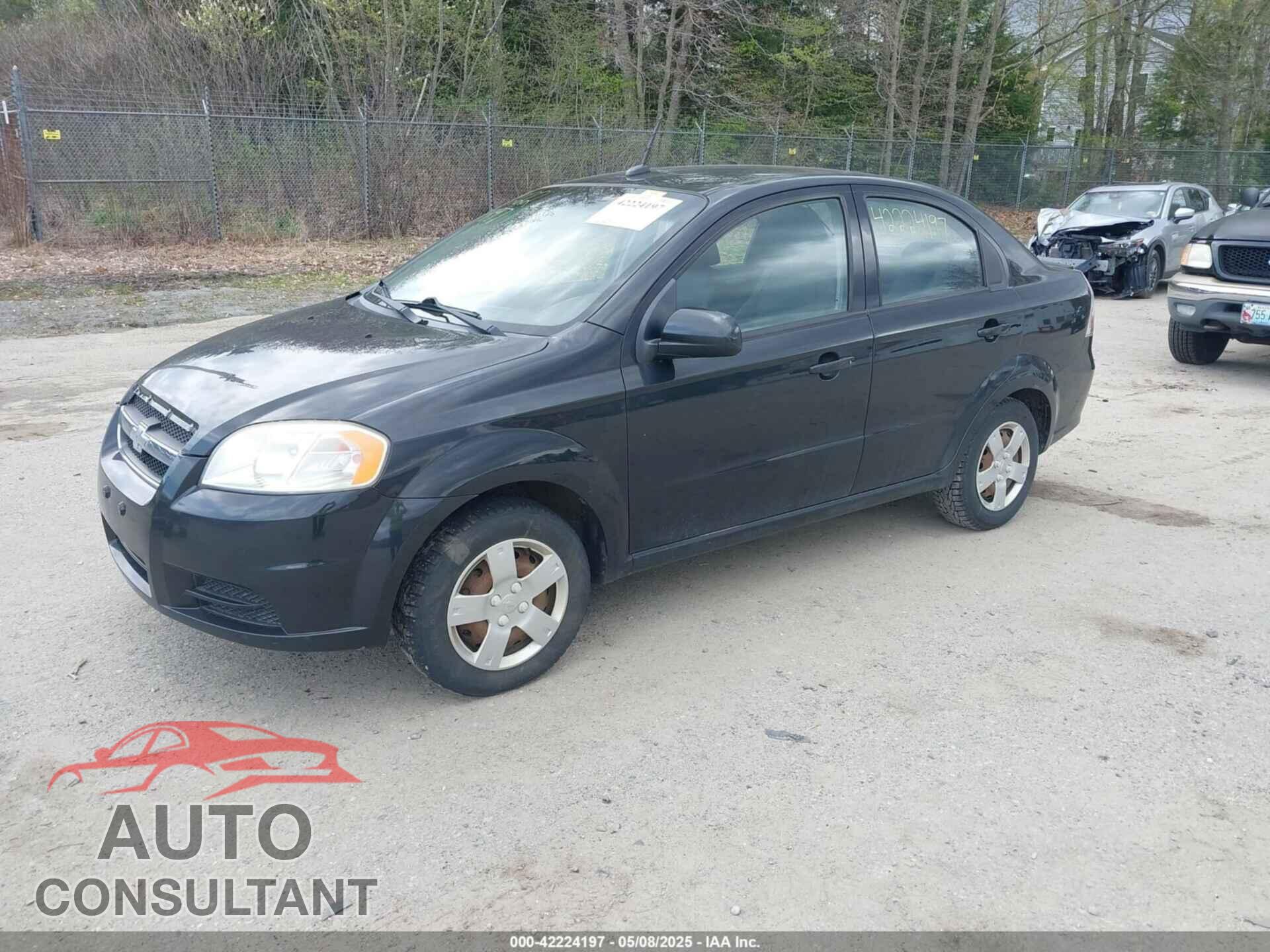 CHEVROLET AVEO 2011 - KL1TD5DE9BB203861
