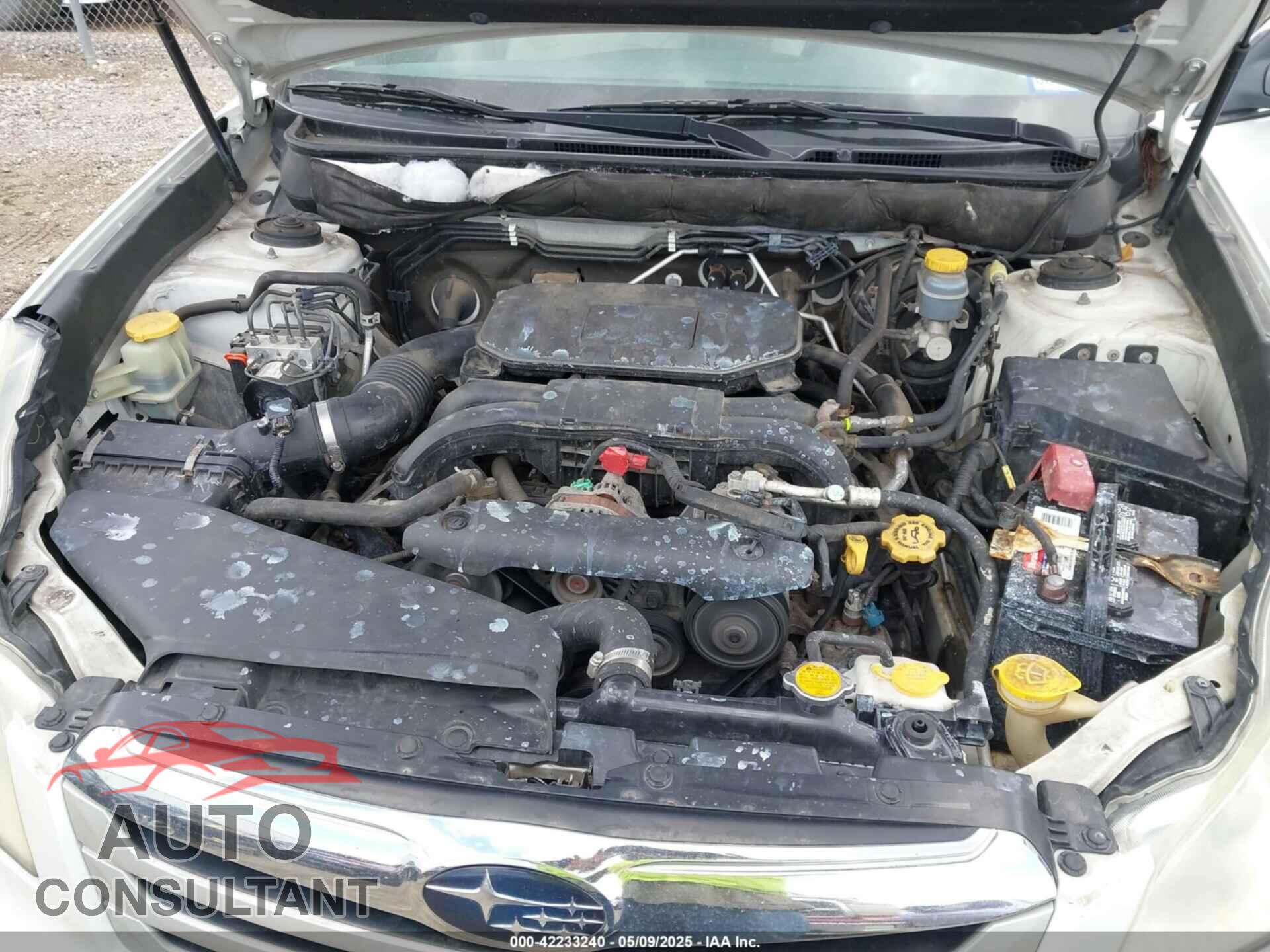 SUBARU OUTBACK 2011 - 4S4BRBKC5B3397820