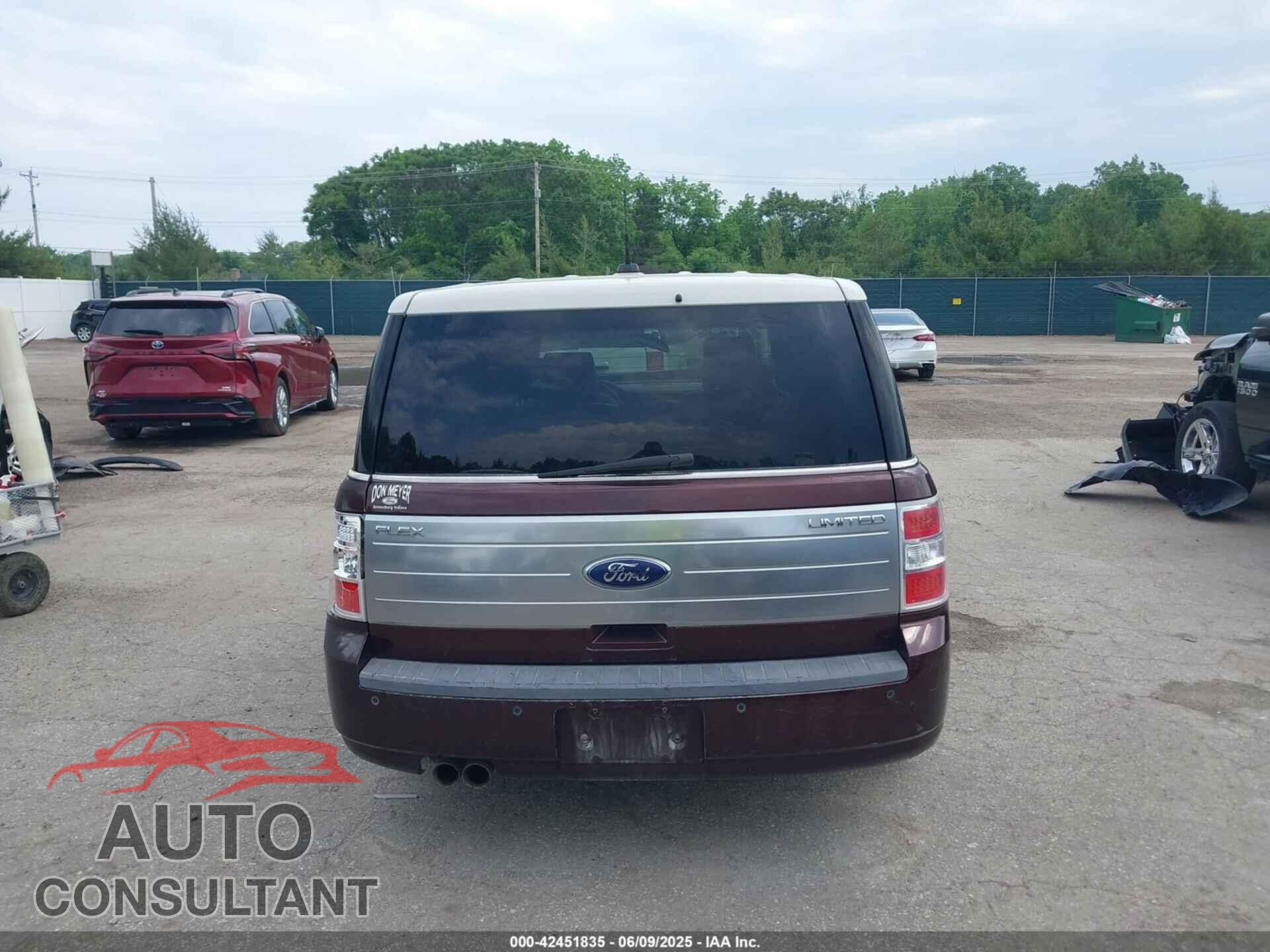 FORD FLEX 2009 - 2FMDK53C69DA25401