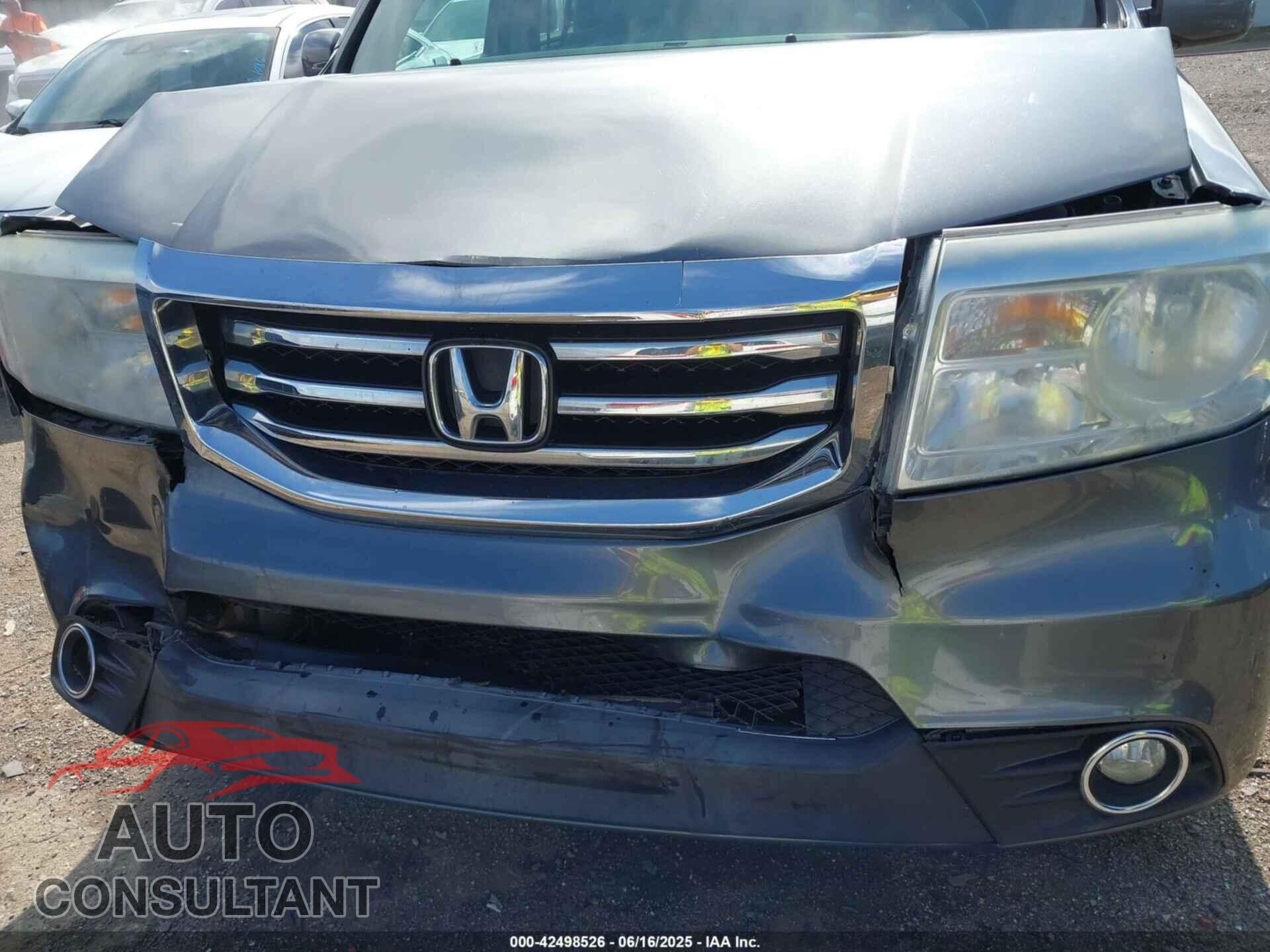 HONDA PILOT 2012 - 5FNYF4H49CB004392