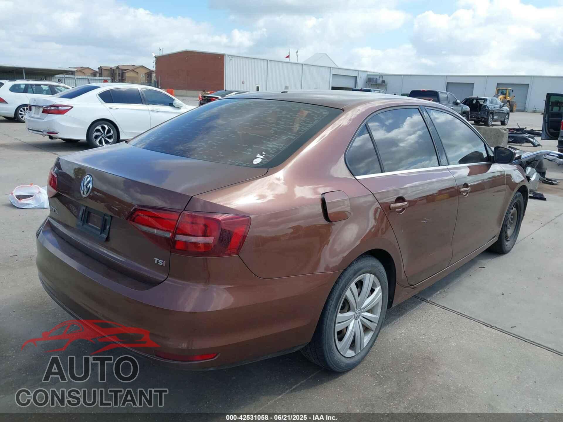 VOLKSWAGEN JETTA 2017 - 3VW2B7AJ5HM390201