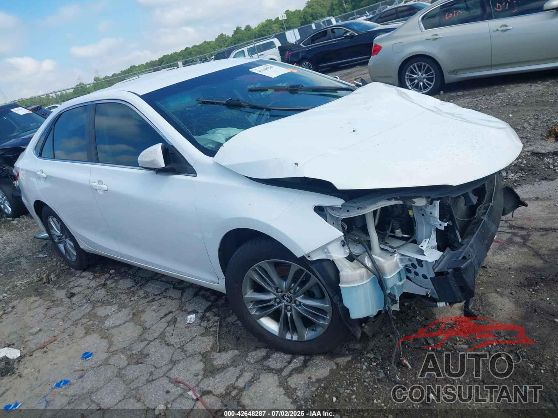 TOYOTA CAMRY 2015 - 4T1BF1FK8FU952781