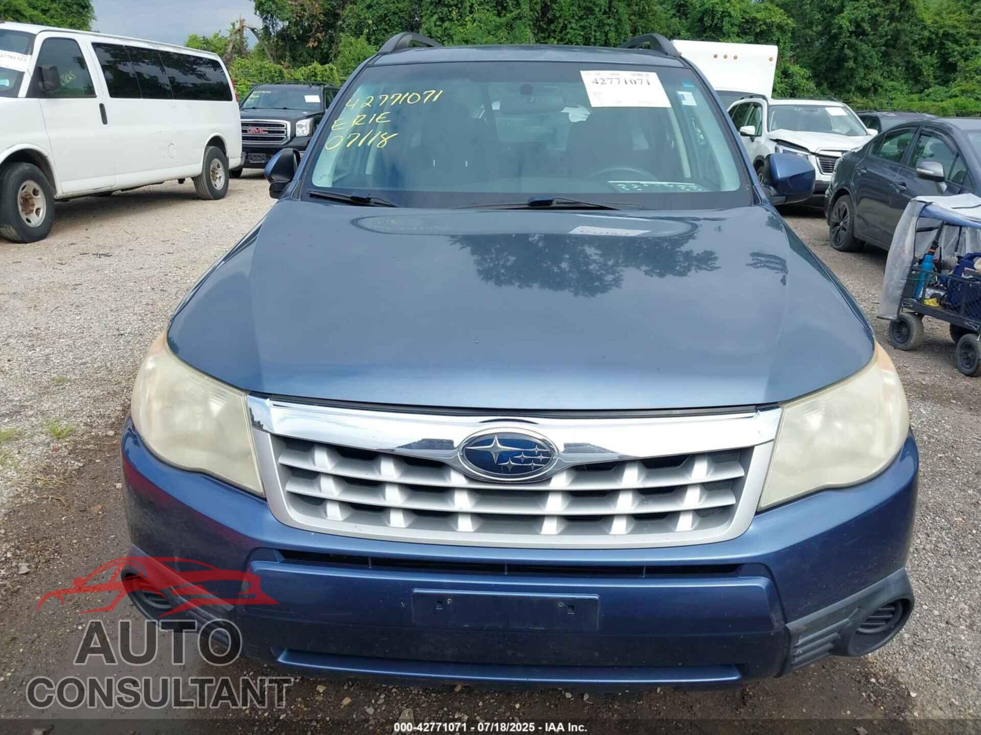 SUBARU FORESTER 2012 - JF2SHADC5CH412689
