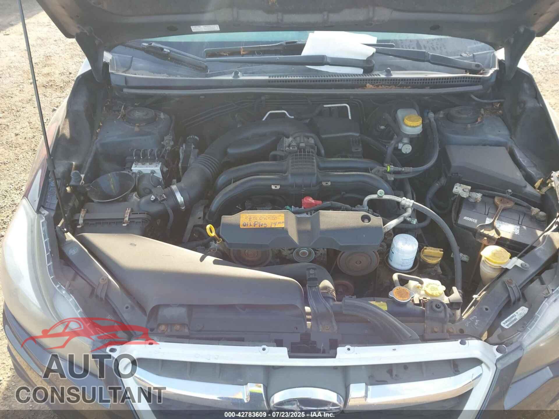 SUBARU IMPREZA 2012 - JF1GJAC65CH014439