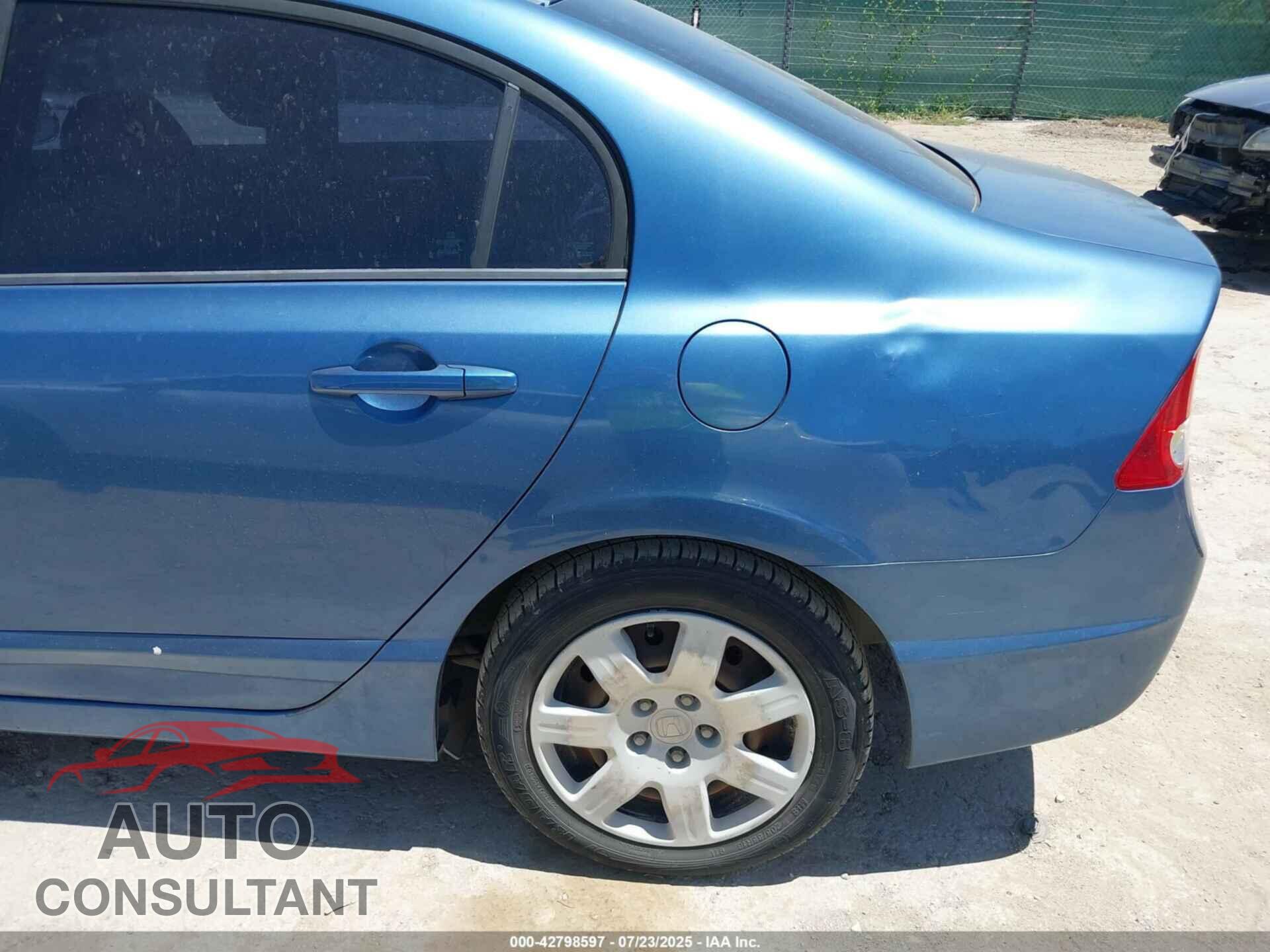 HONDA CIVIC 2009 - 1HGFA165X9L001055