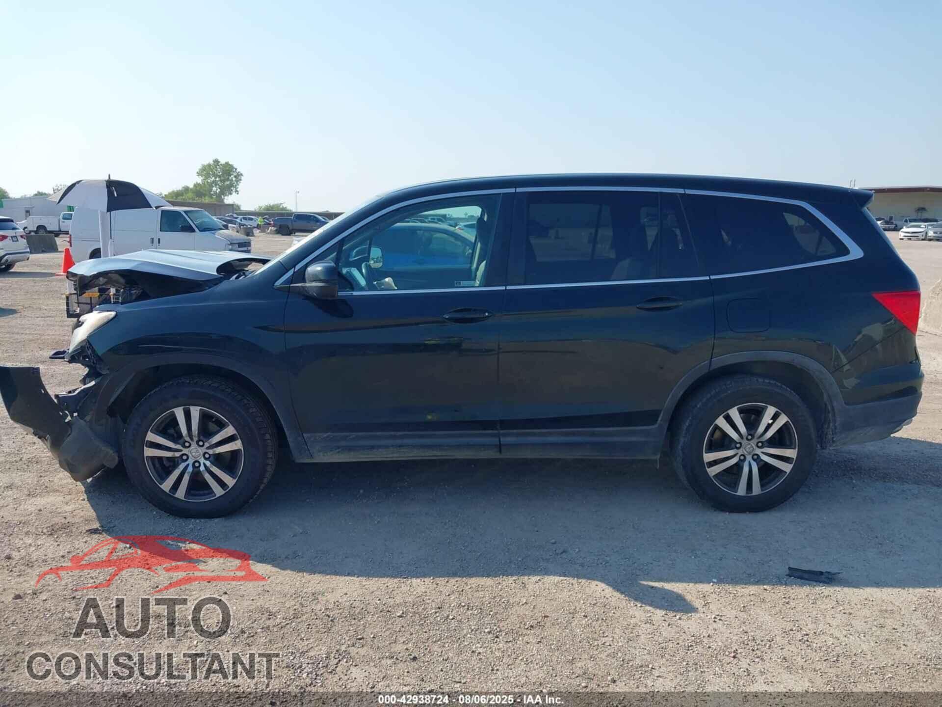 HONDA PILOT 2017 - 5FNYF6H59HB091528