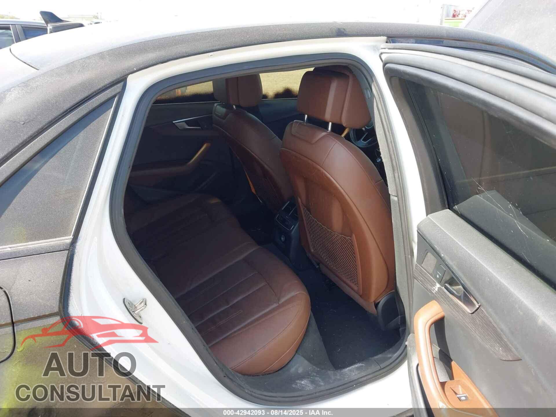 AUDI A4 2018 - WAUKMAF41JA095416