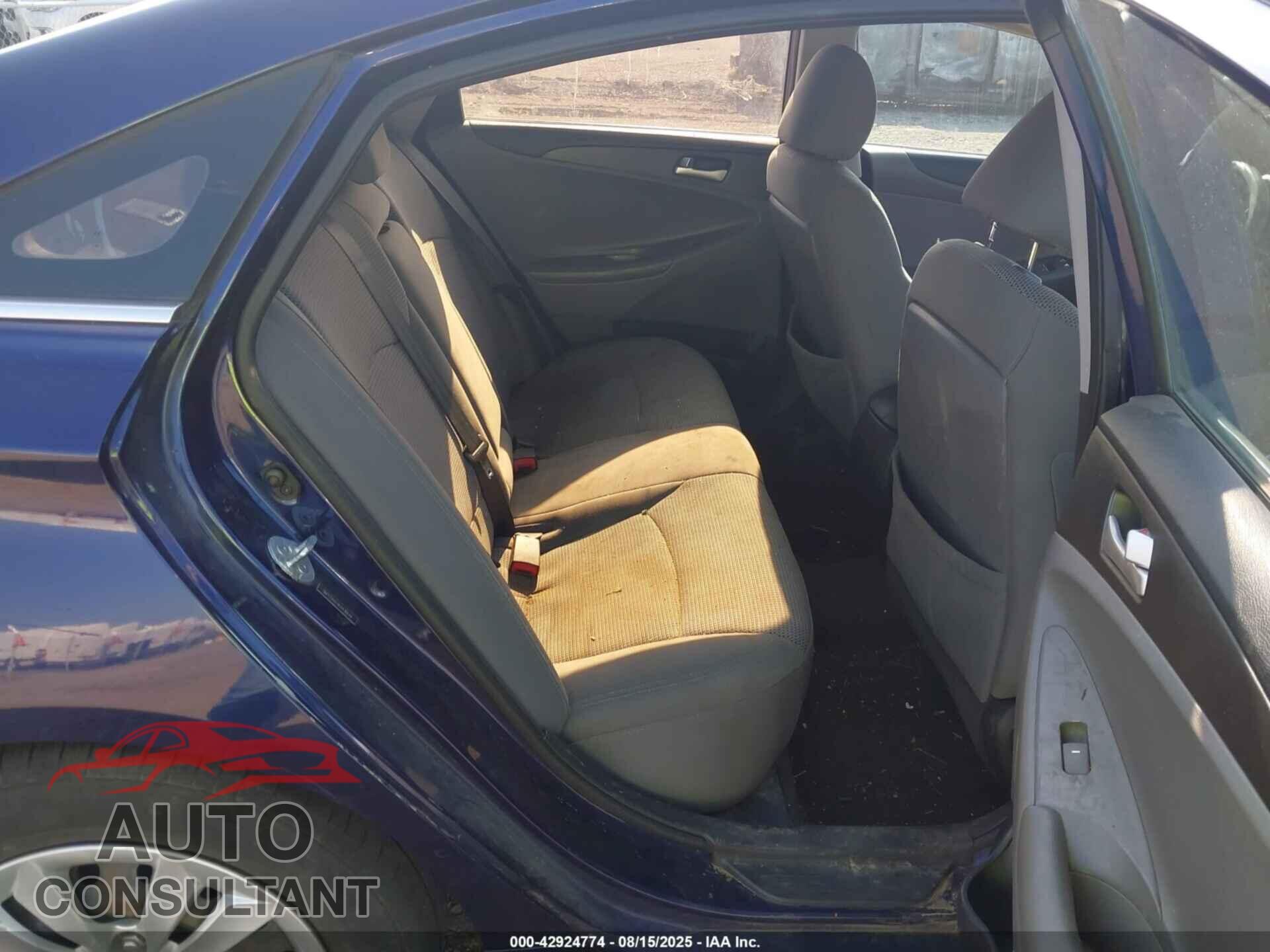 HYUNDAI SONATA 2012 - 5NPEB4AC9CH436644