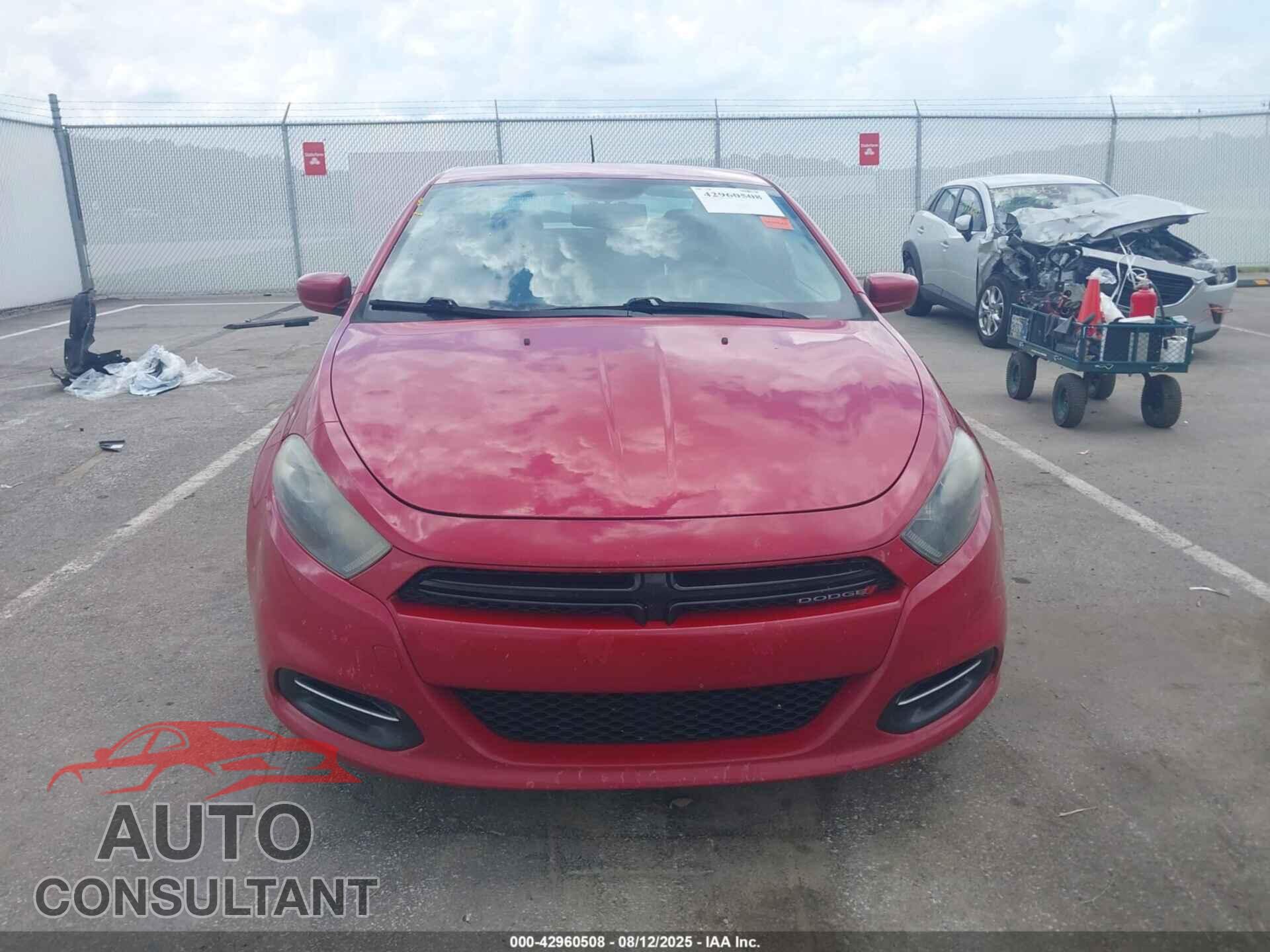 DODGE DART 2014 - 1C3CDFBB4ED677799