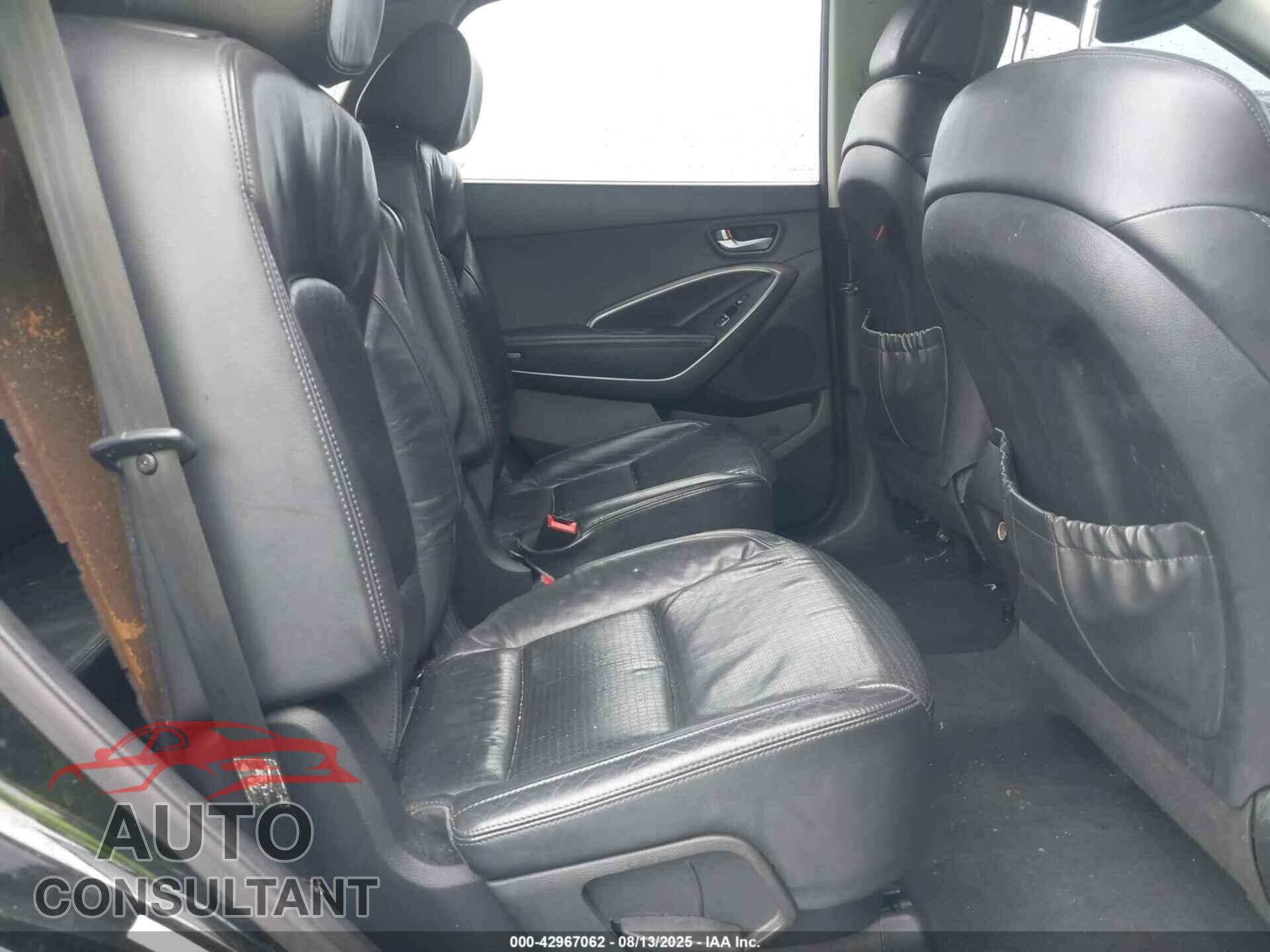 HYUNDAI SANTA FE 2013 - KM8SR4HF7DU001977