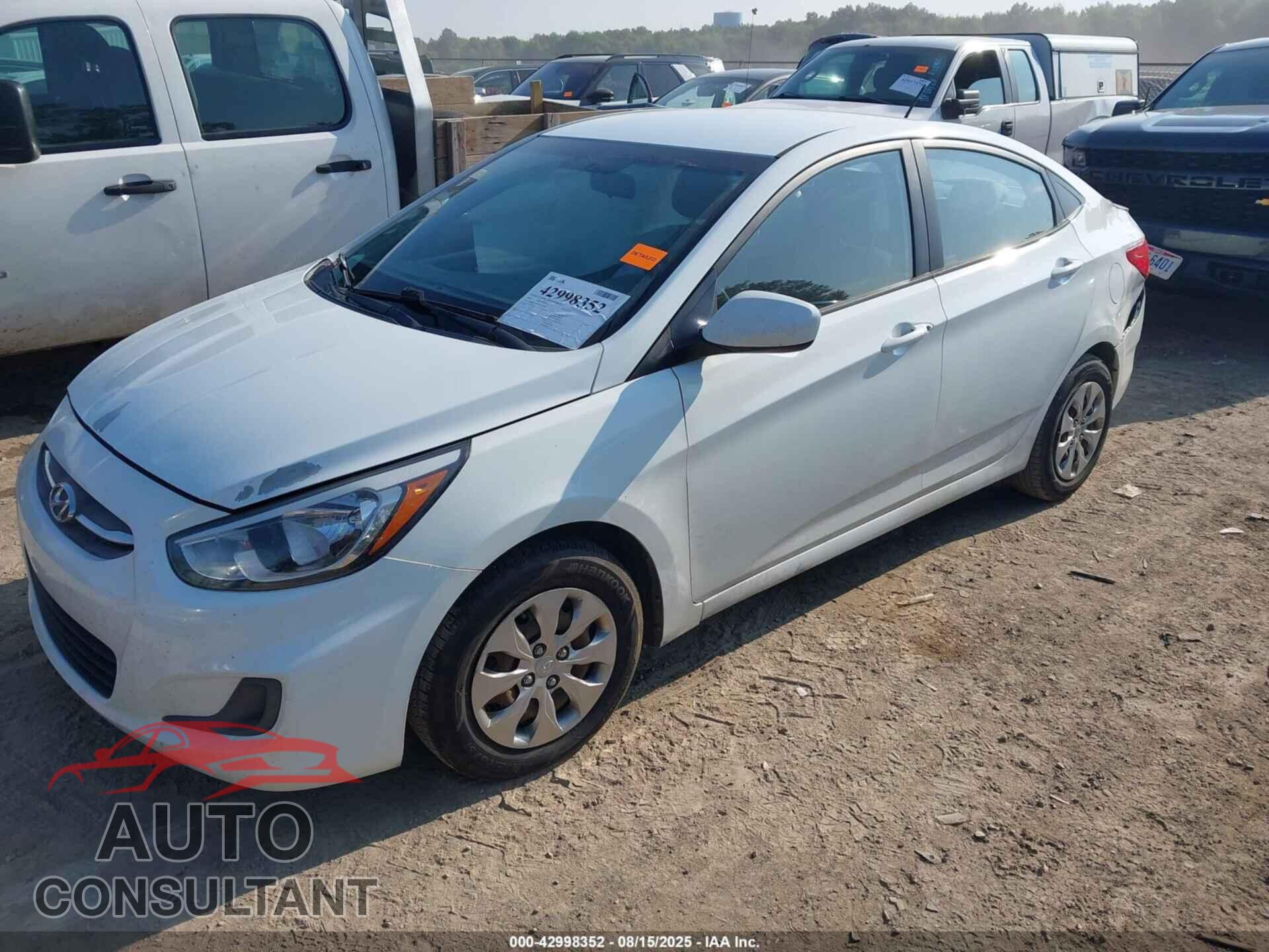 HYUNDAI ACCENT 2016 - KMHCT4AE4GU047844