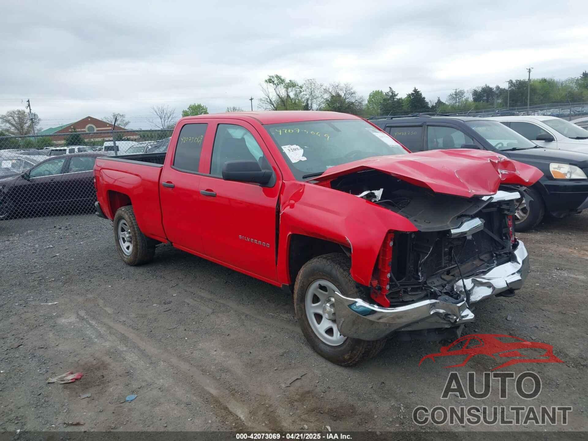 CHEVROLET SILVERADO 1500 2017 - 1GCVKNEH9HZ192277