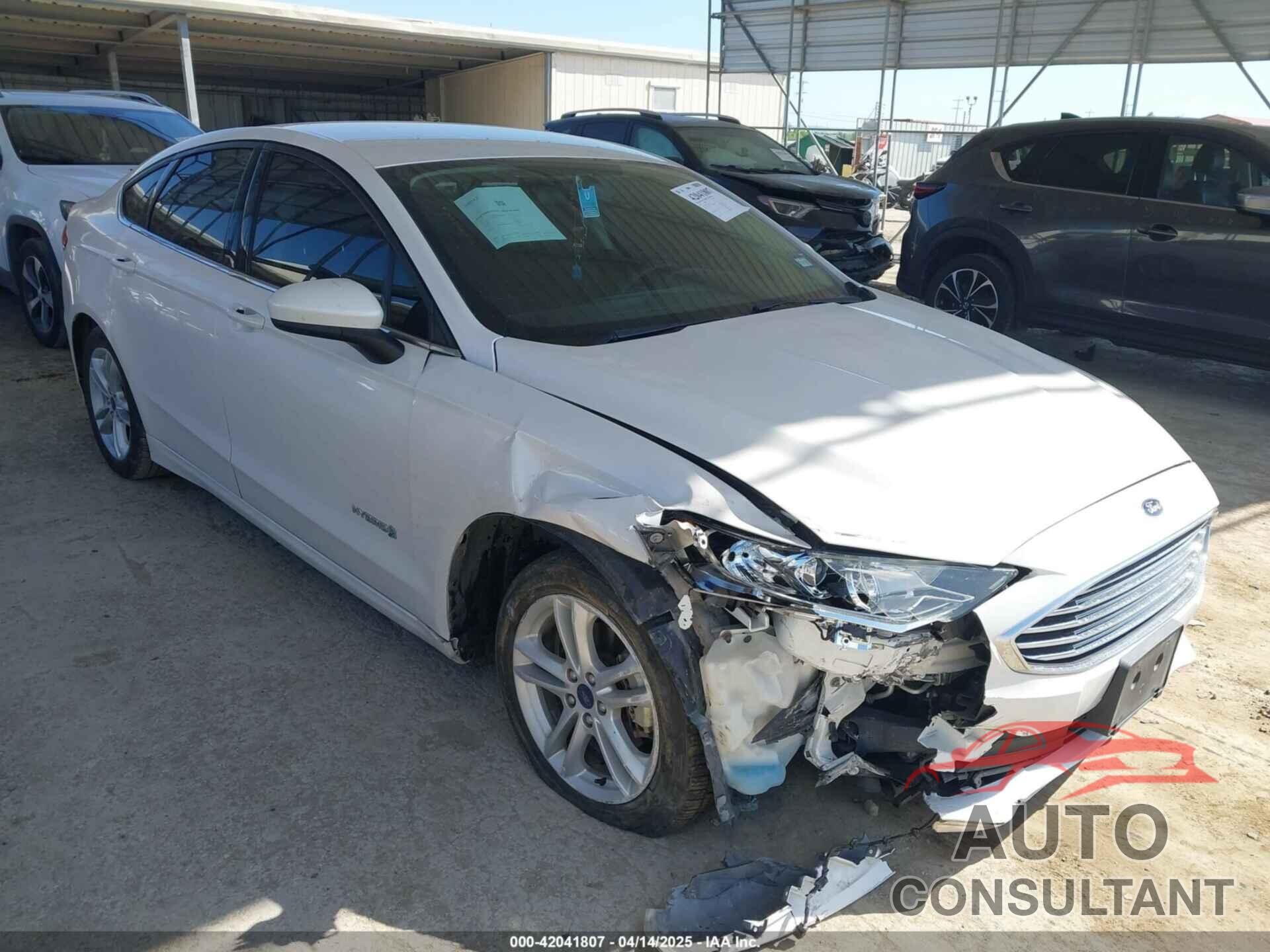 FORD FUSION HYBRID 2018 - 3FA6P0LUXJR286788