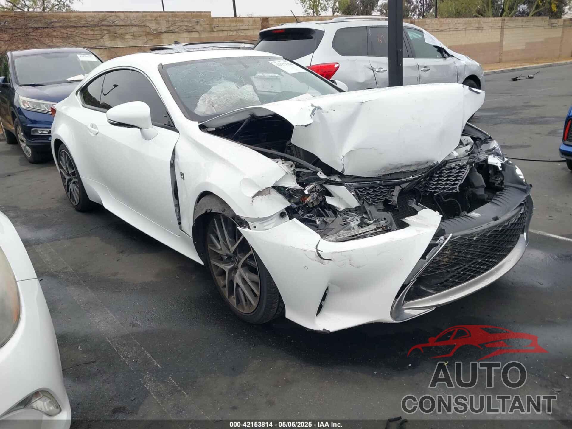 LEXUS RC 200T 2016 - JTHHA5BC0G5001309
