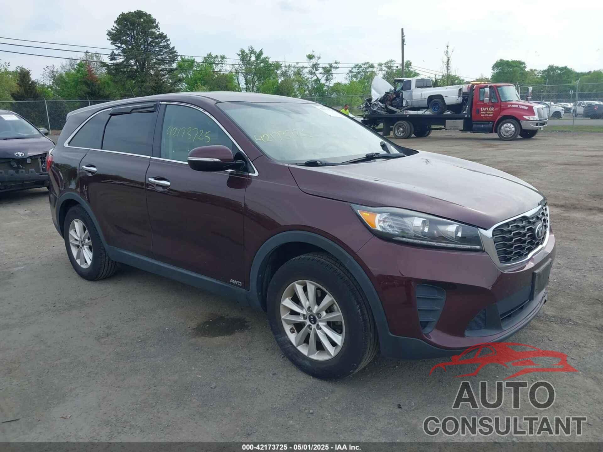 KIA SORENTO 2019 - 5XYPGDA39KG478036
