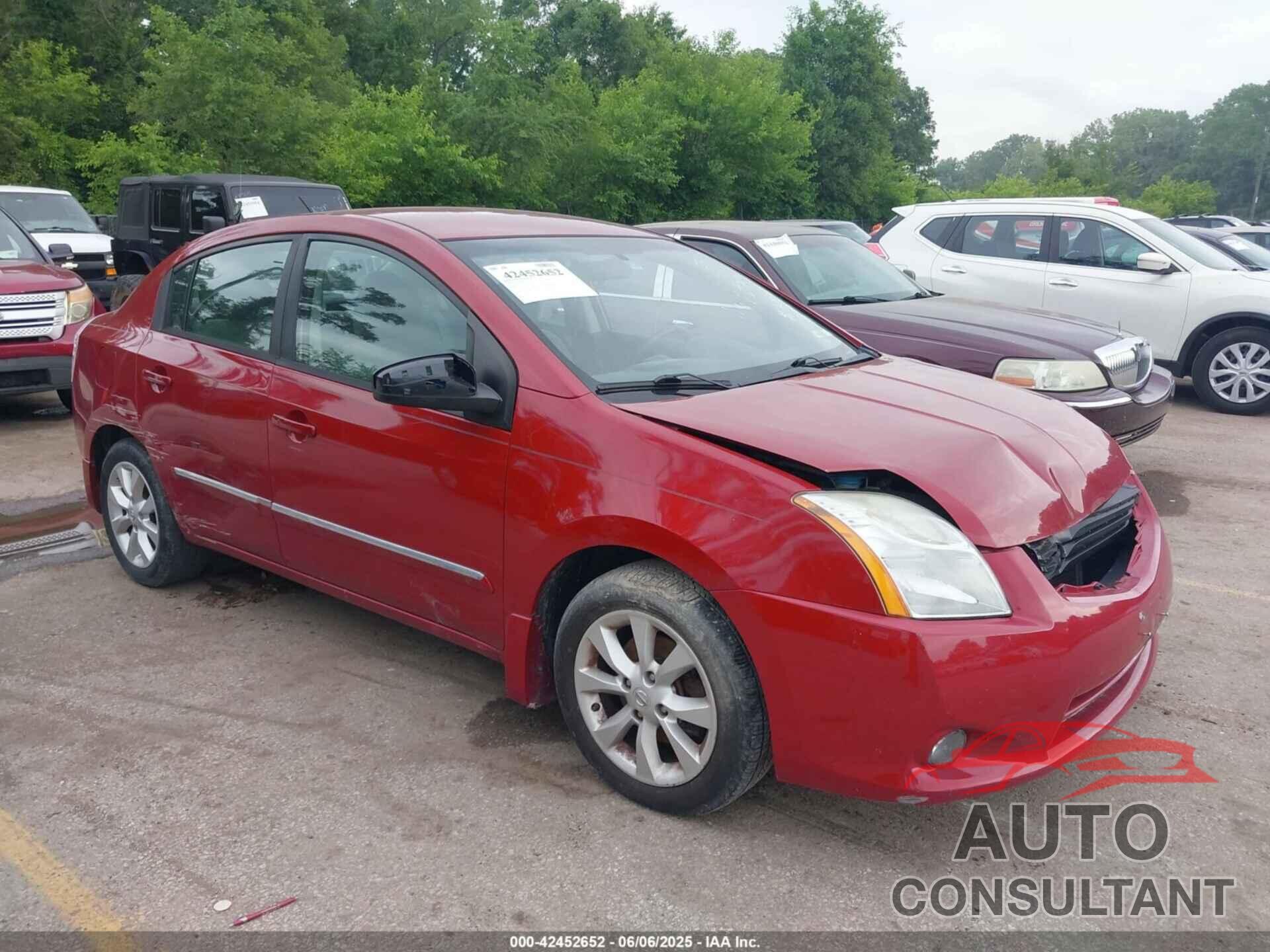 NISSAN SENTRA 2010 - 3N1AB6AP9AL642303