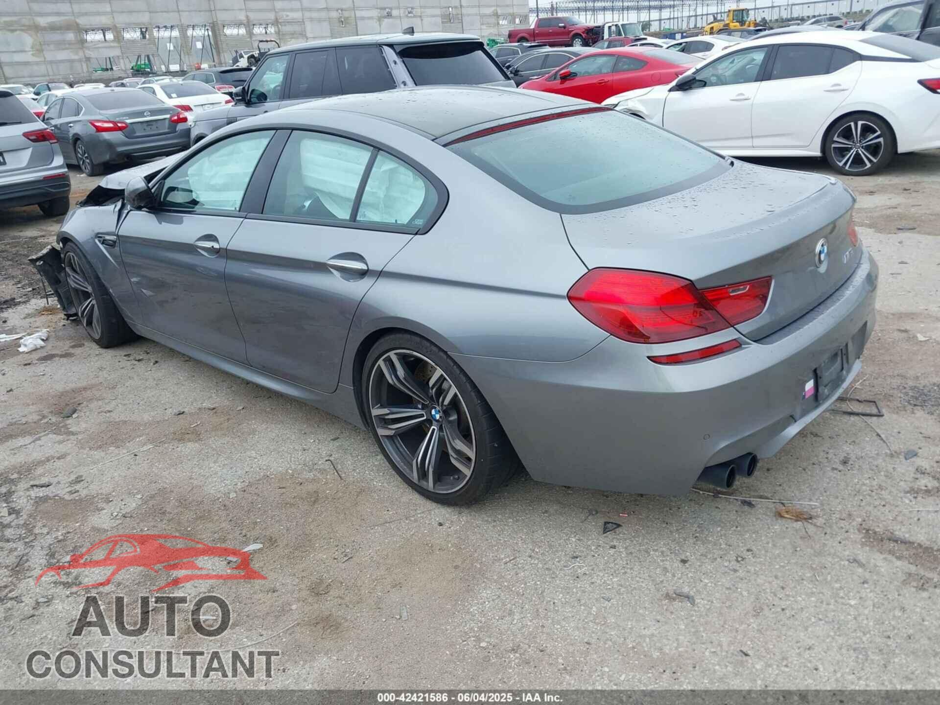 BMW M6 GRAN COUPE 2014 - WBS6C9C54EDV73926