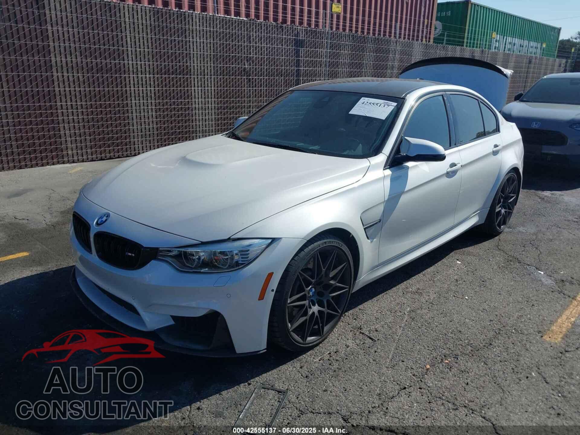 BMW M3 2017 - WBS8M9C57H5G83831