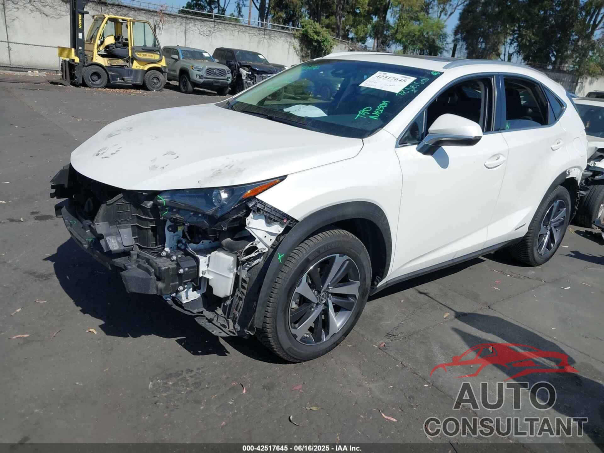 LEXUS NX 300H 2019 - JTJBJRBZ5K2117048