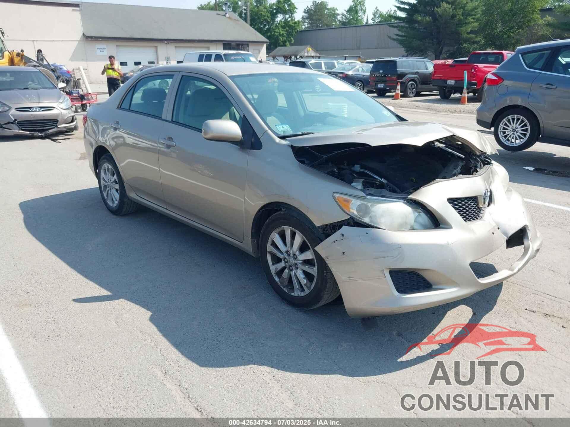 TOYOTA COROLLA 2010 - 1NXBU4EE1AZ187568