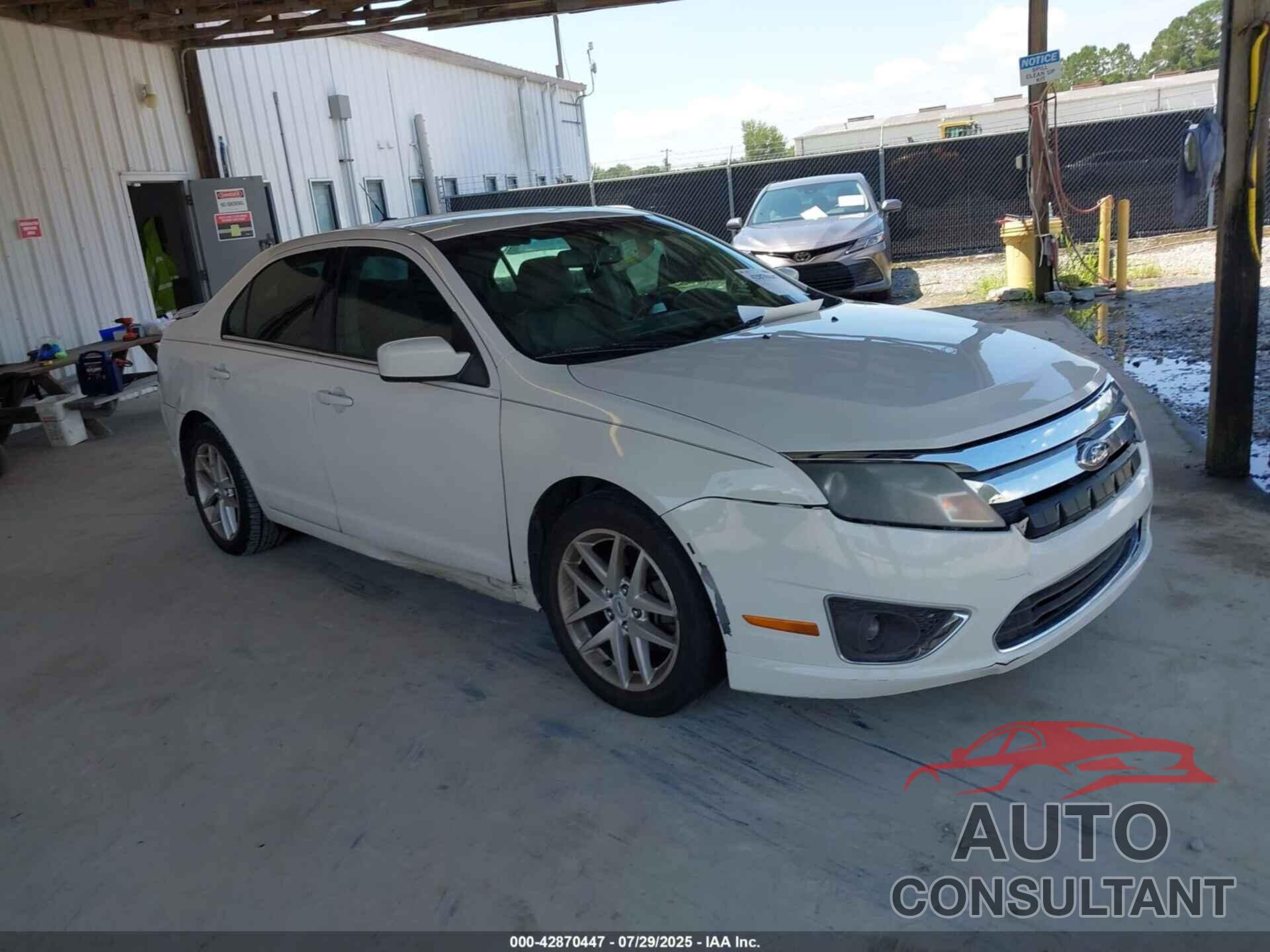 FORD FUSION 2012 - 3FAHP0JG2CR295199
